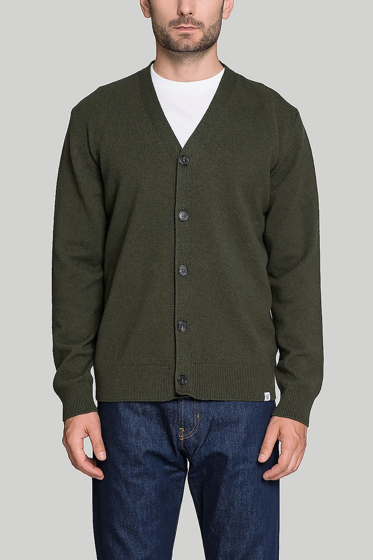 Стильні Кардиган NORSE PROJECTS Adam Merino Lambswool Cardigan