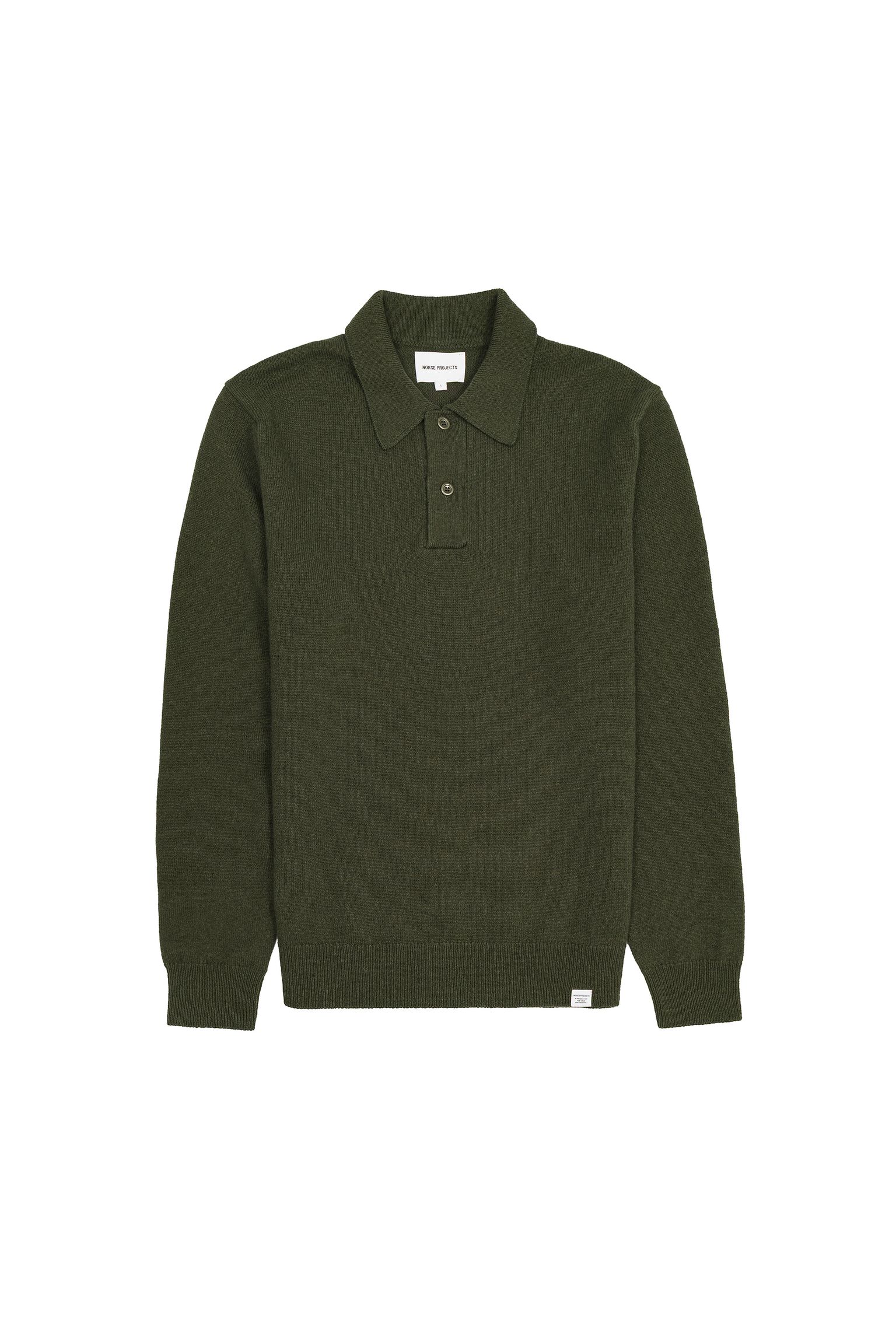 Поло NORSE PROJECTS Marco Merino Lambswool Polo купить