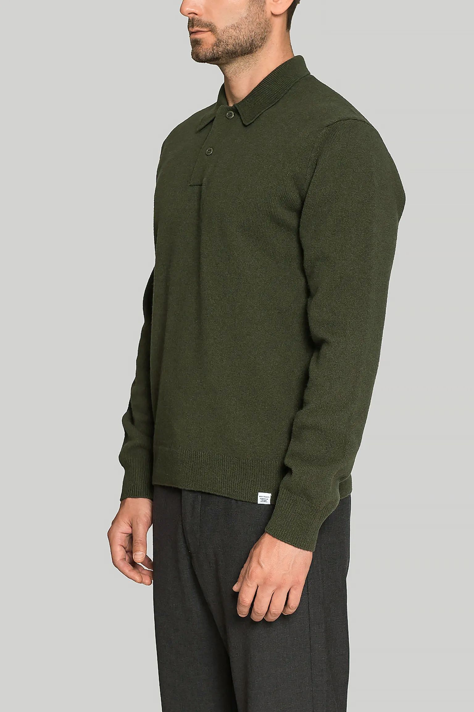 Широкий выбор Поло NORSE PROJECTS Marco Merino Lambswool Polo