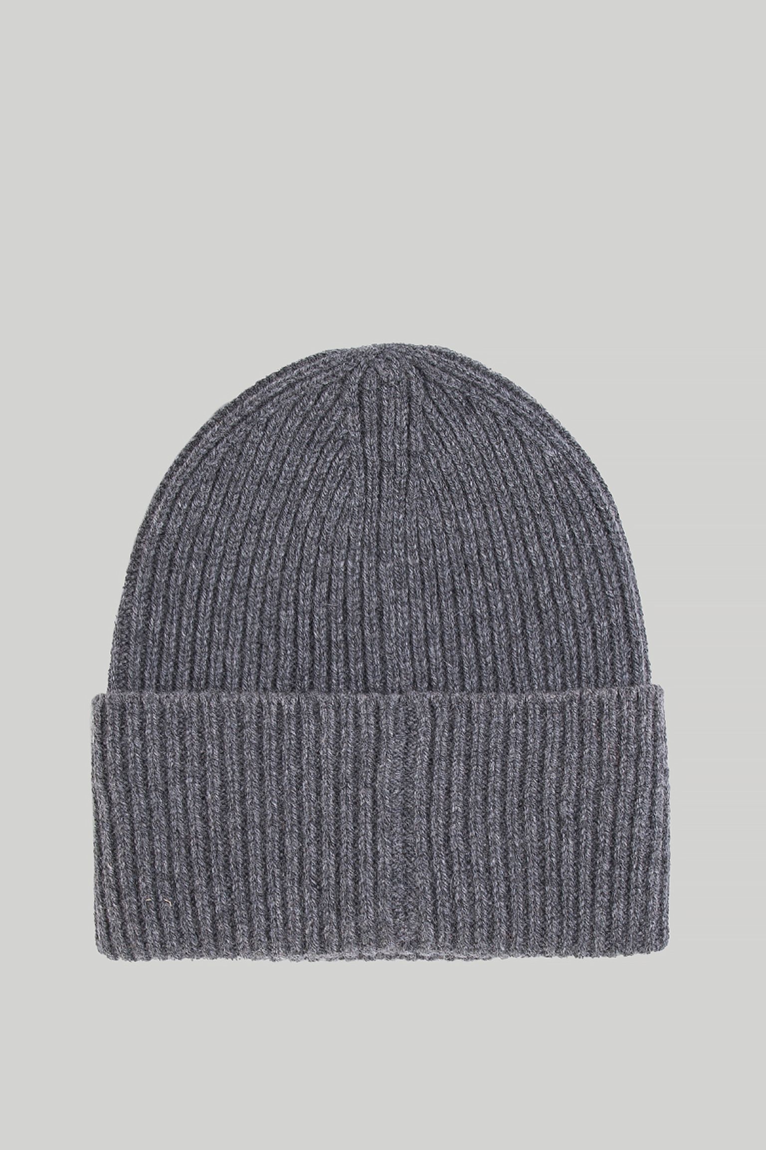 Шапка Merino Lambswool Rib N Logo Beanie