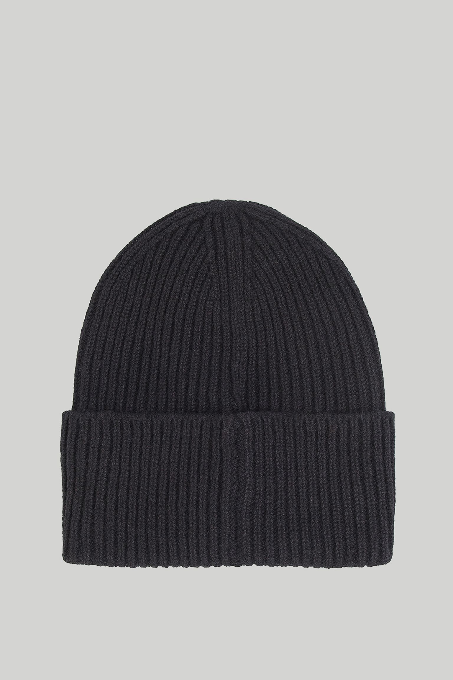 Шапка Merino Lambswool Rib N Logo Beanie