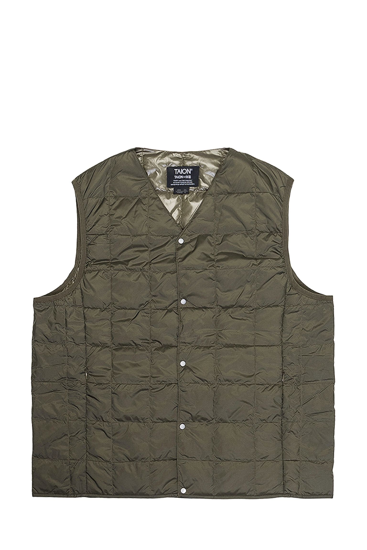 Жилет V NECK BUTTON DOWN VEST