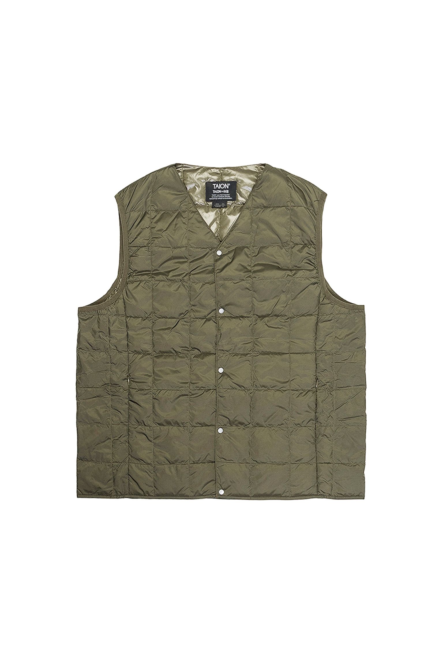 Жилет пуховой  V NECK BUTTON DOWN VEST купить