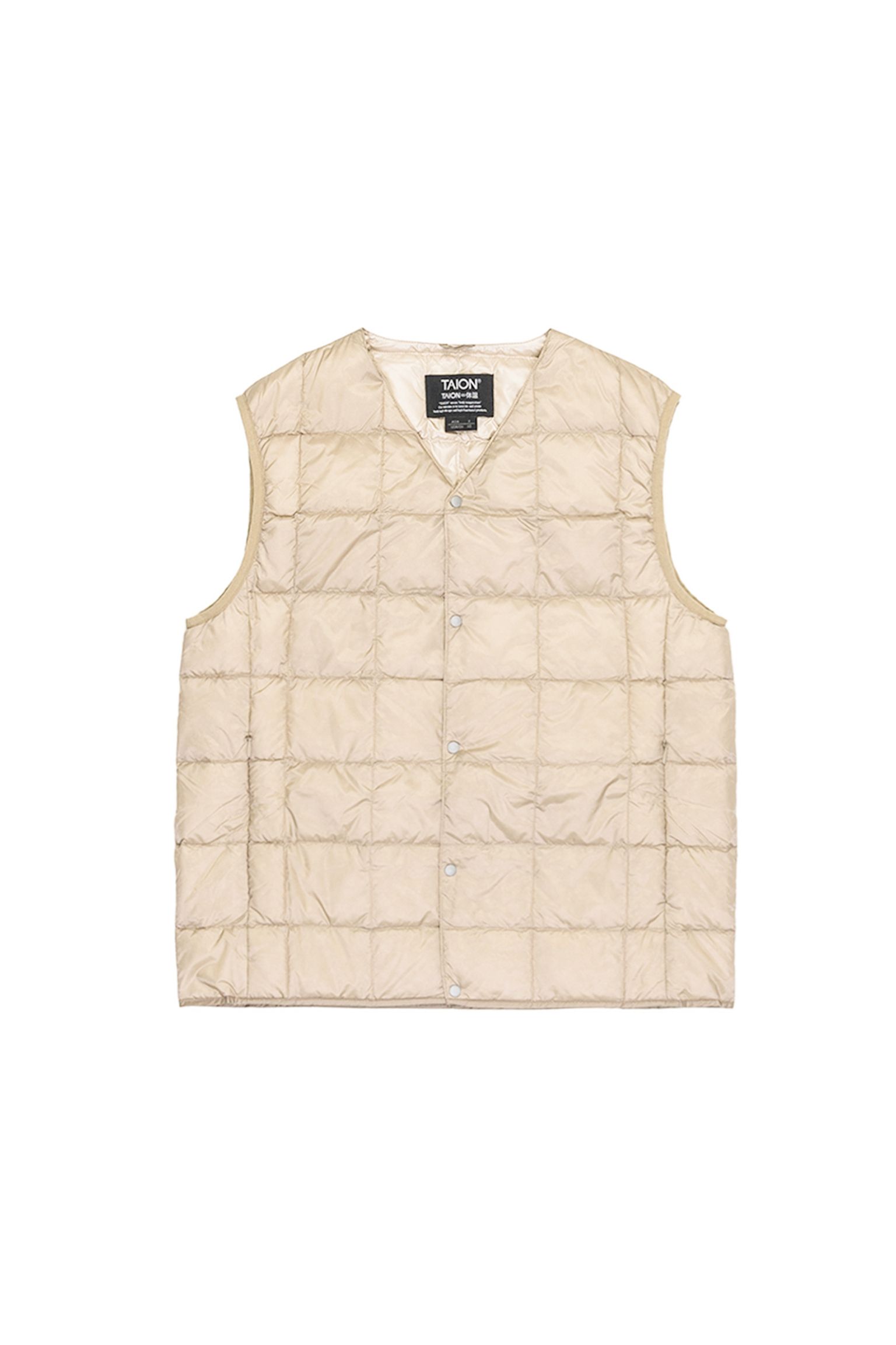 Жилет пуховой  V NECK BUTTON DOWN VEST купить