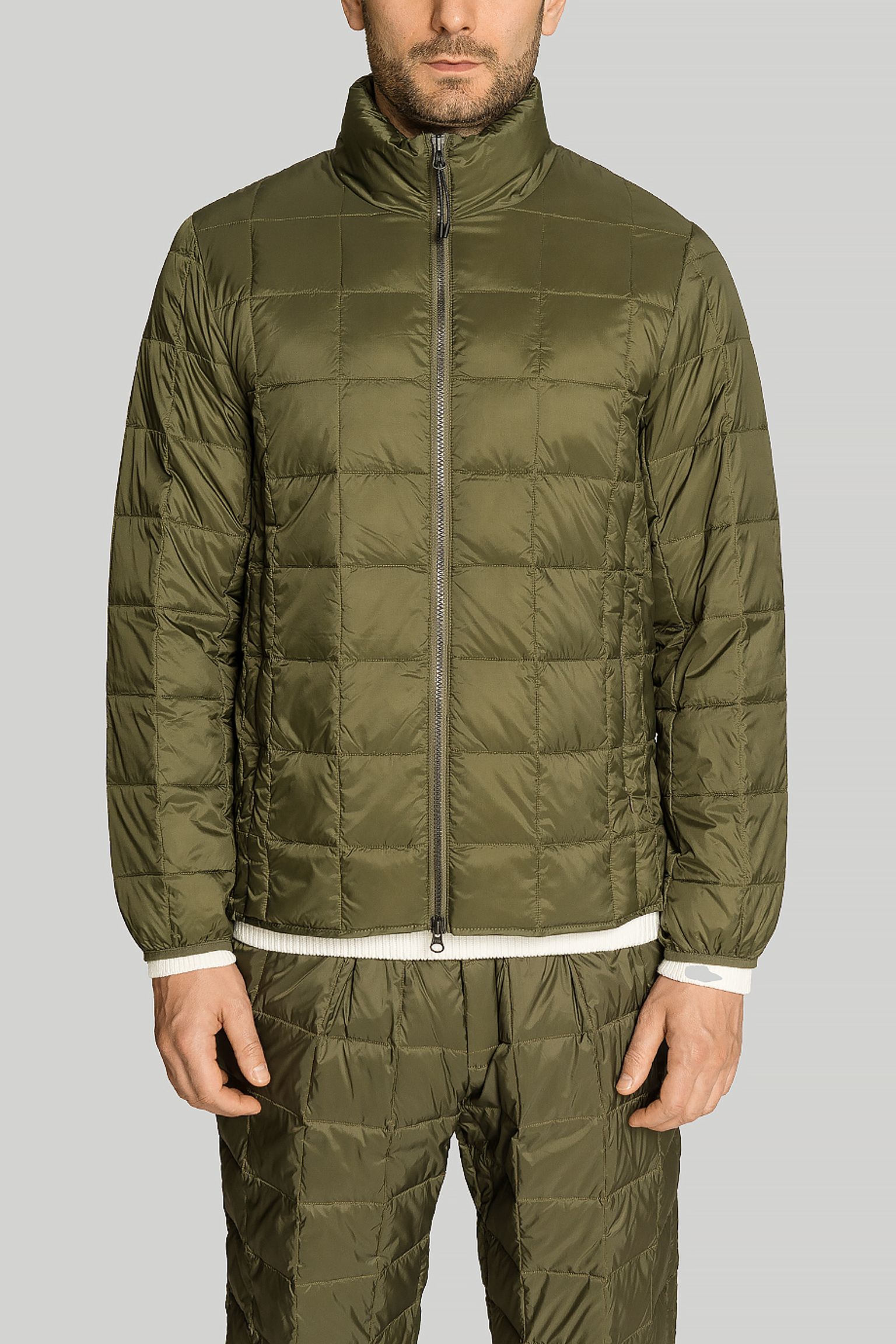 Куртка TAION  HI NECK W-ZIP DOWN JKT