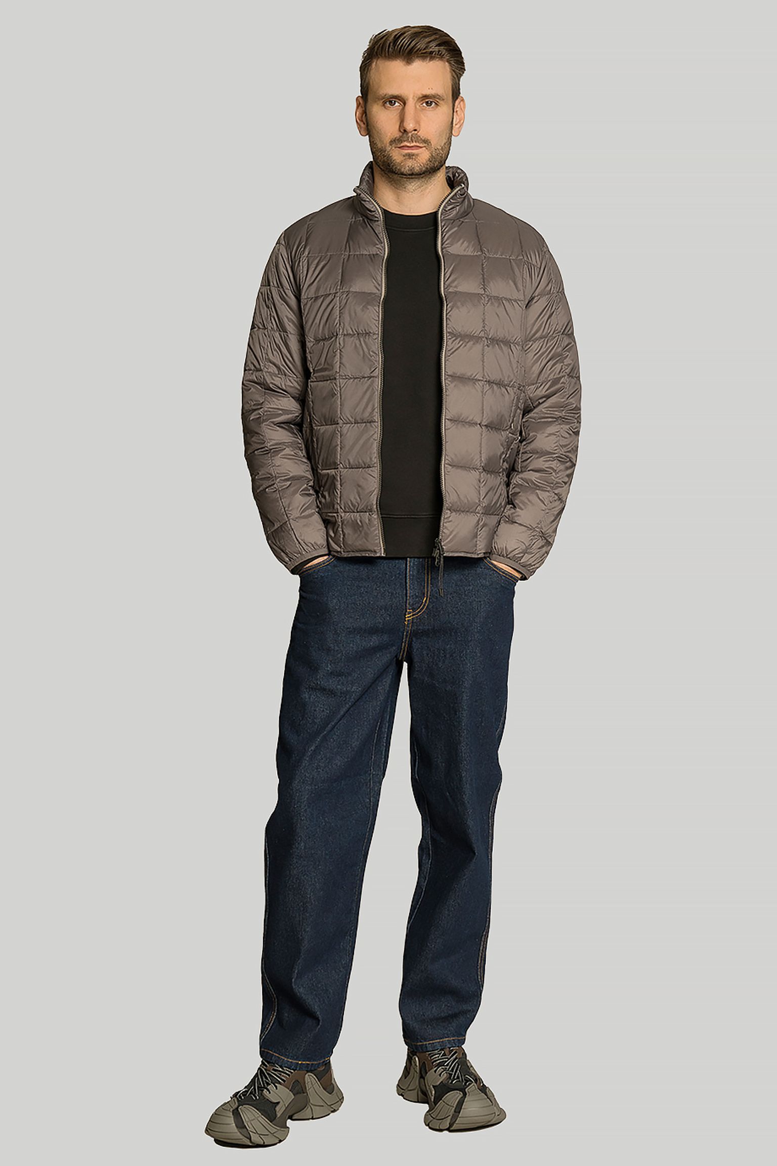 Стильные Пуховик HI NECK W-ZIP DOWN JKT