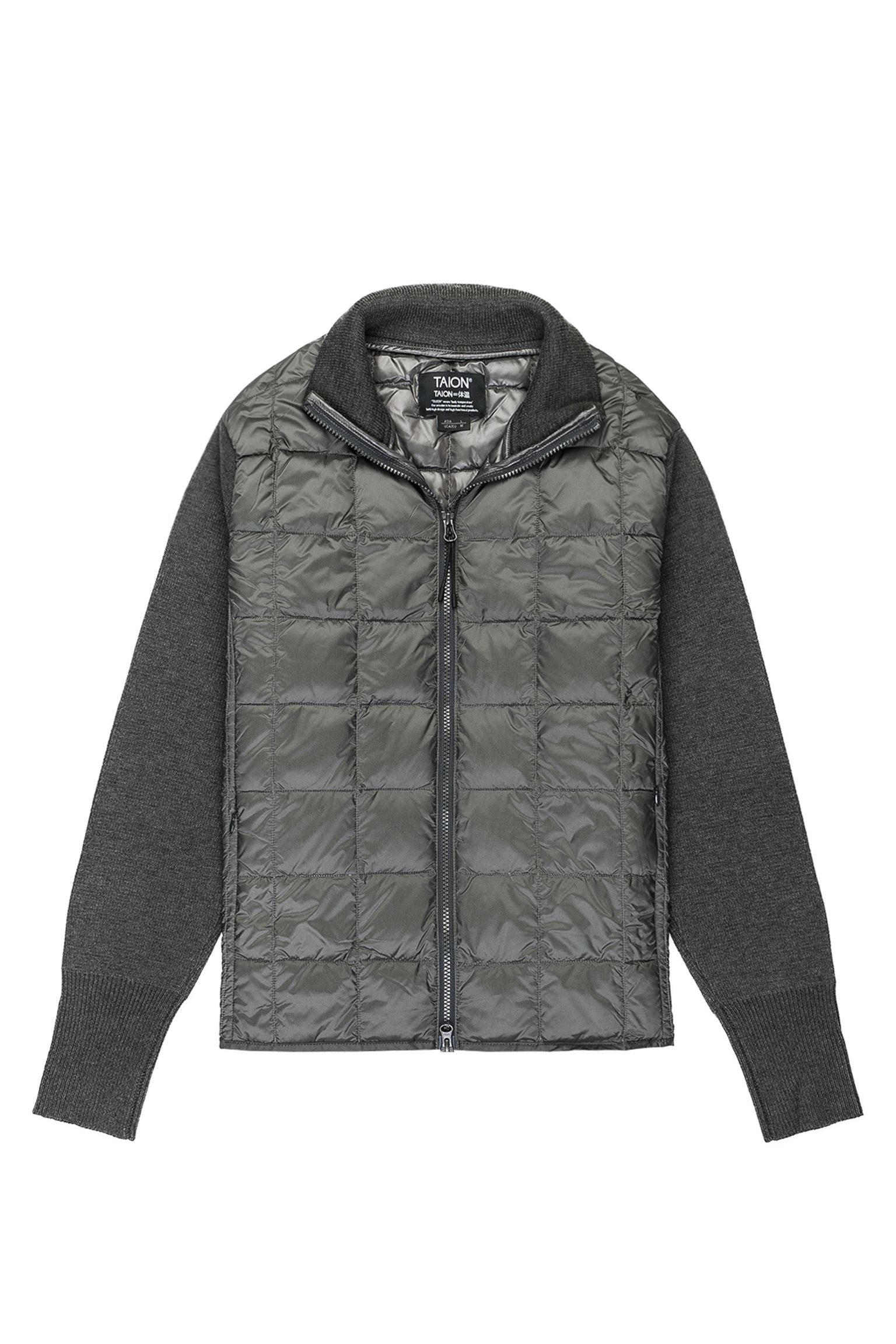 Куртка HI NECK KNIT/DOWN JACKET