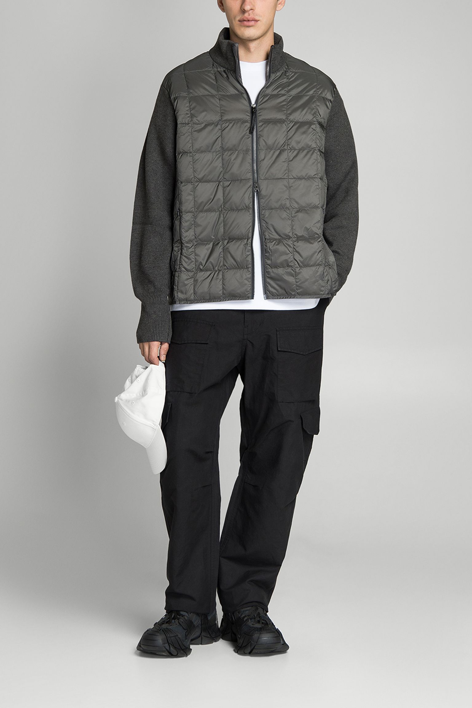 Куртка HI NECK KNIT/DOWN JACKET