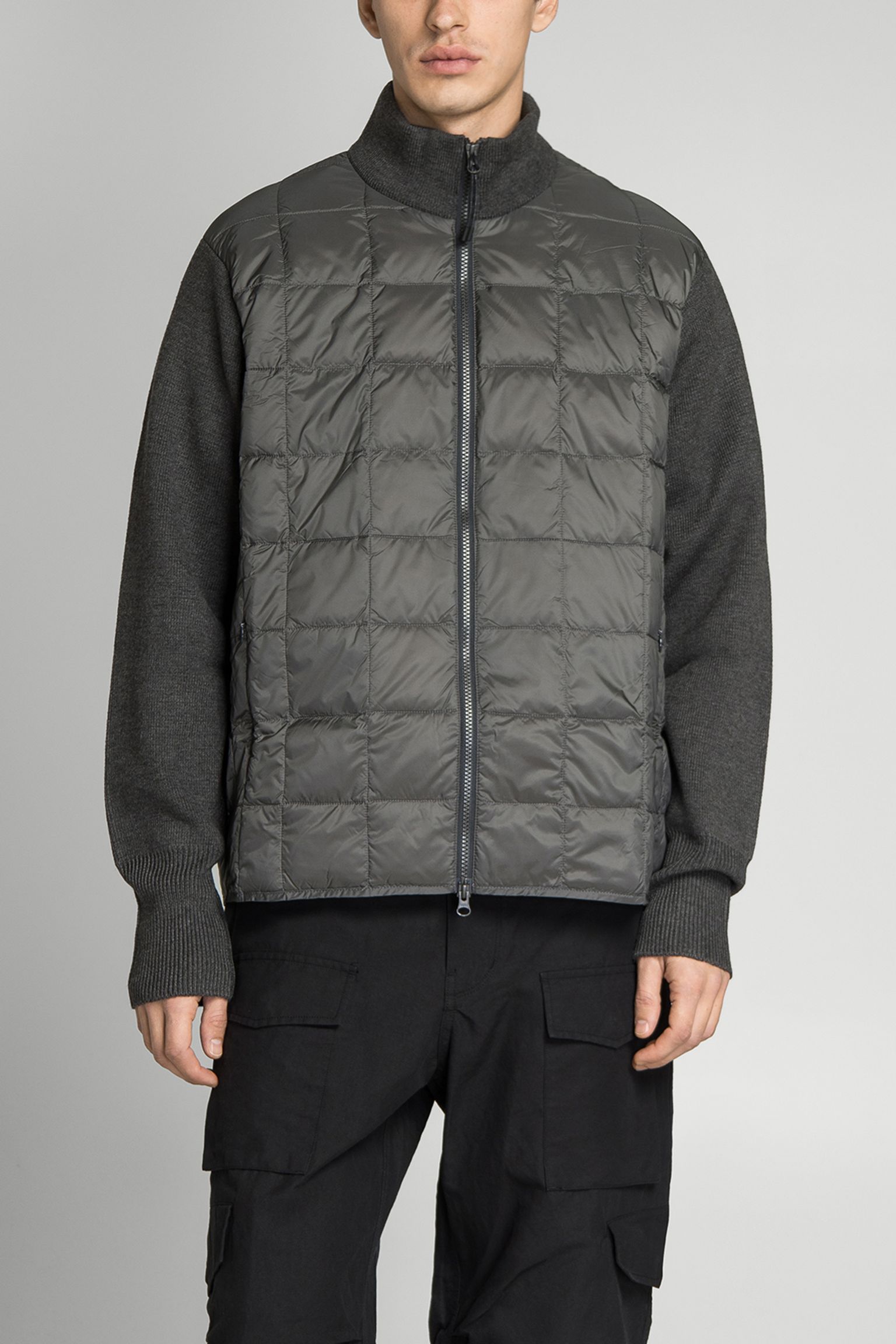 Куртка HI NECK KNIT/DOWN JACKET