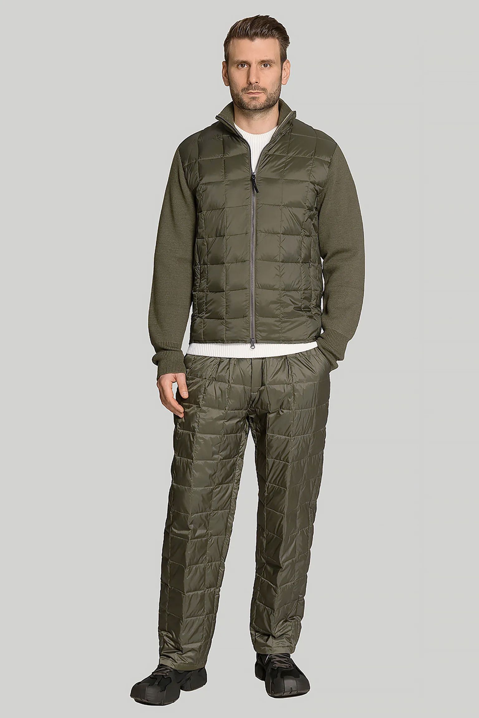 Брюки SEMI WIDE DOWN PANTS купити в Україні