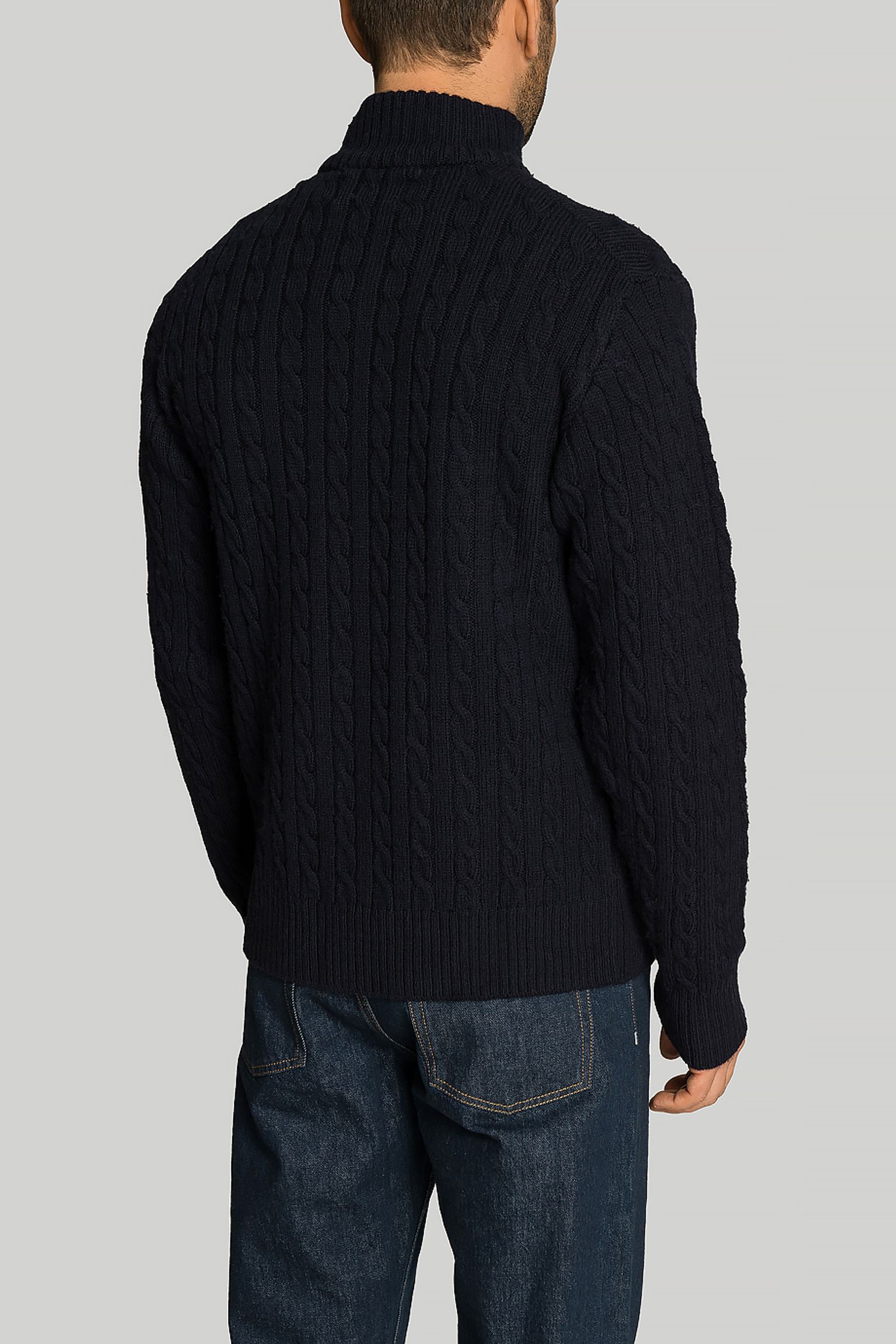 Широкий вибір Светр Peregrine Cable Zip Neck