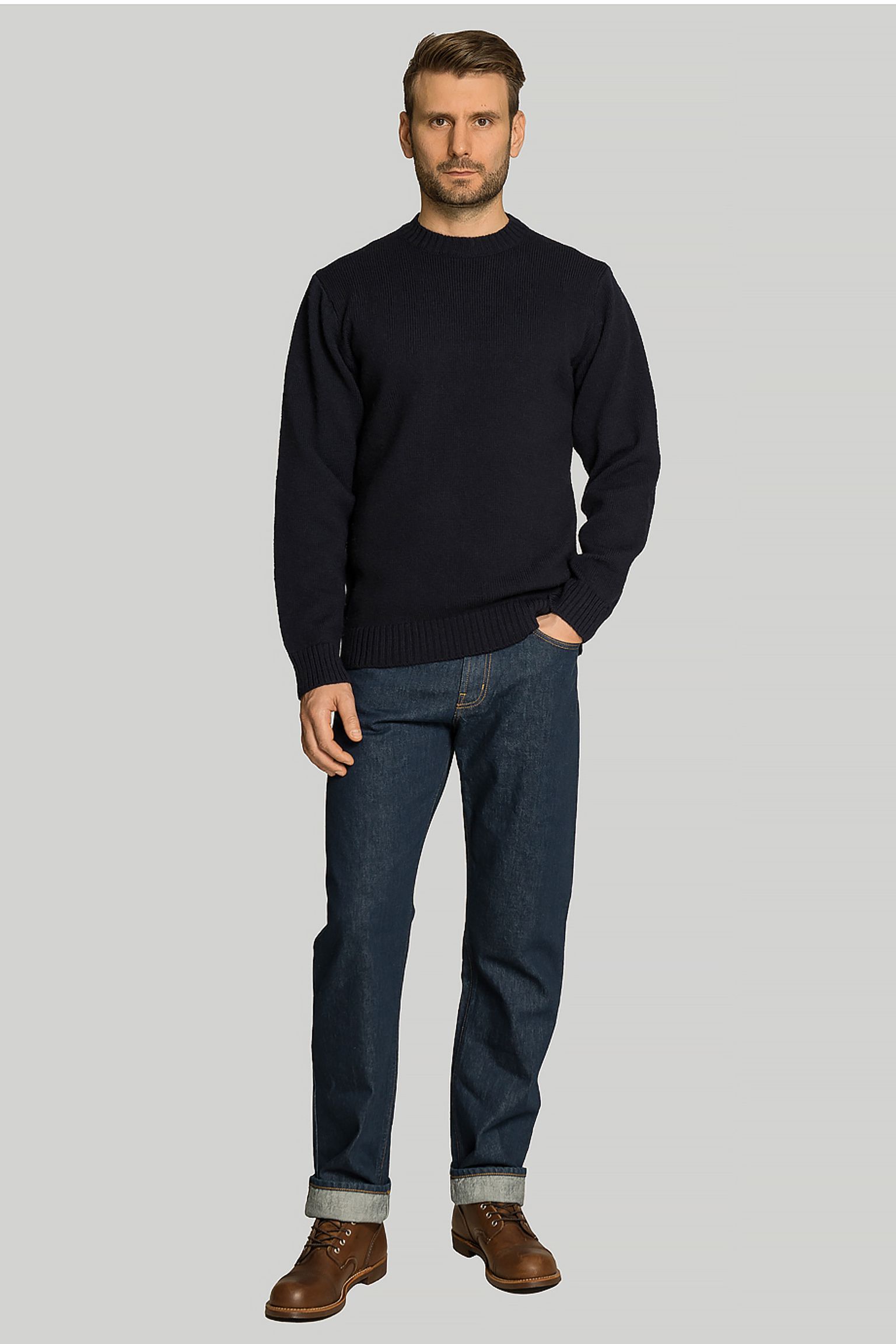 Свитер Peregrine Maker's Stitch Merino Crew с доставкой