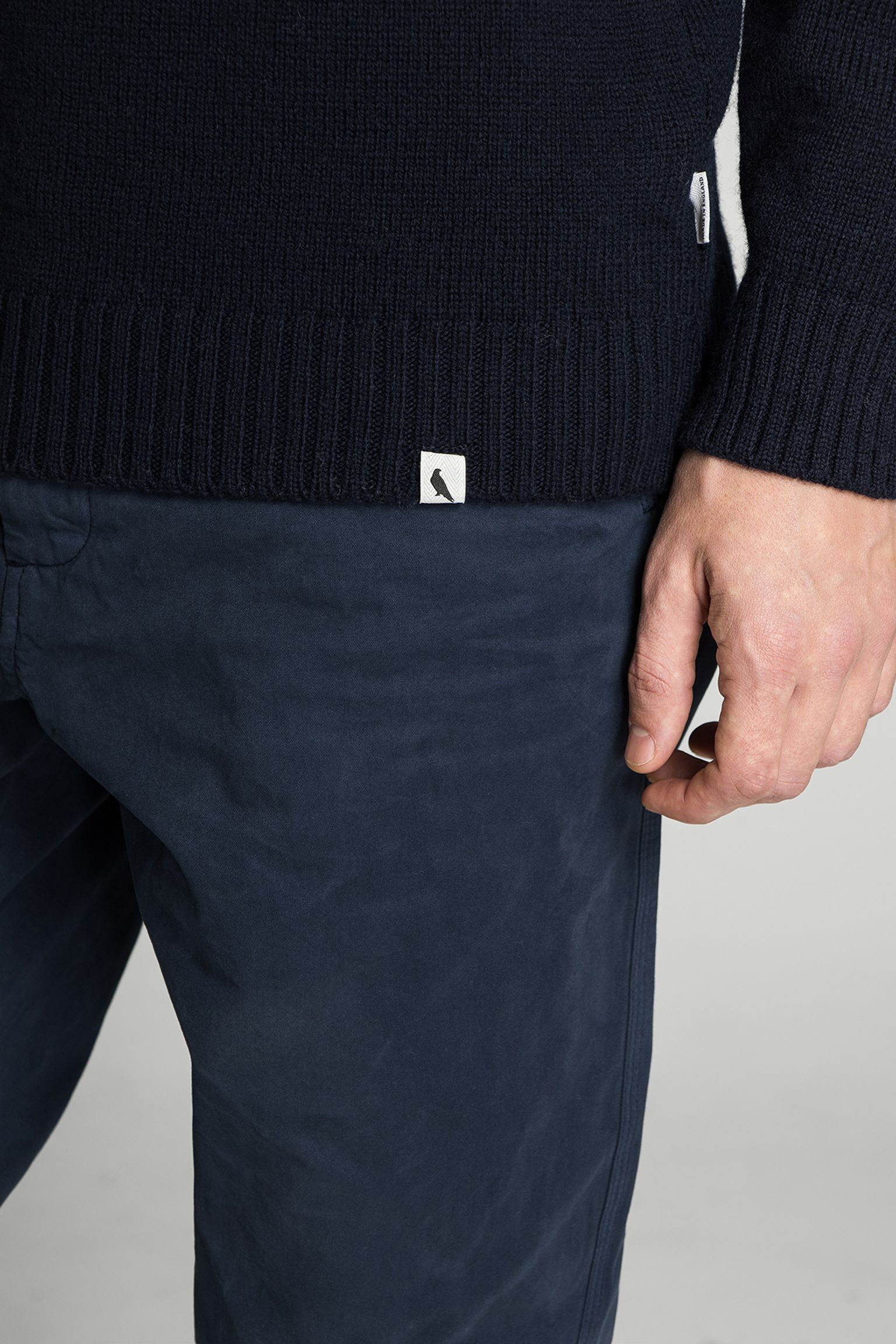 Широкий выбор Гольф Maker's Stitch Polo Neck
