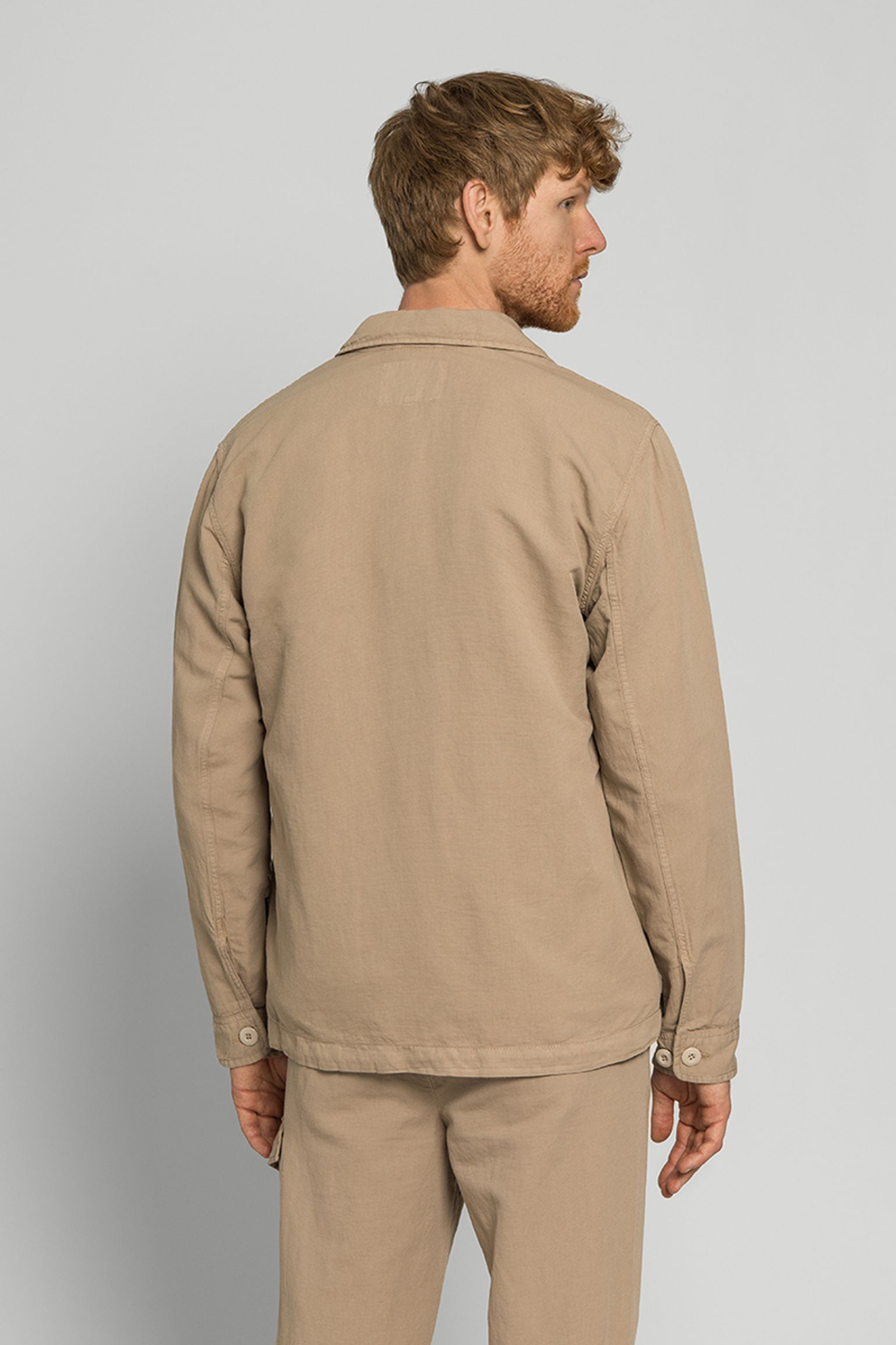 Овершот COTTON LINEN SAFARI OVERSHIRT