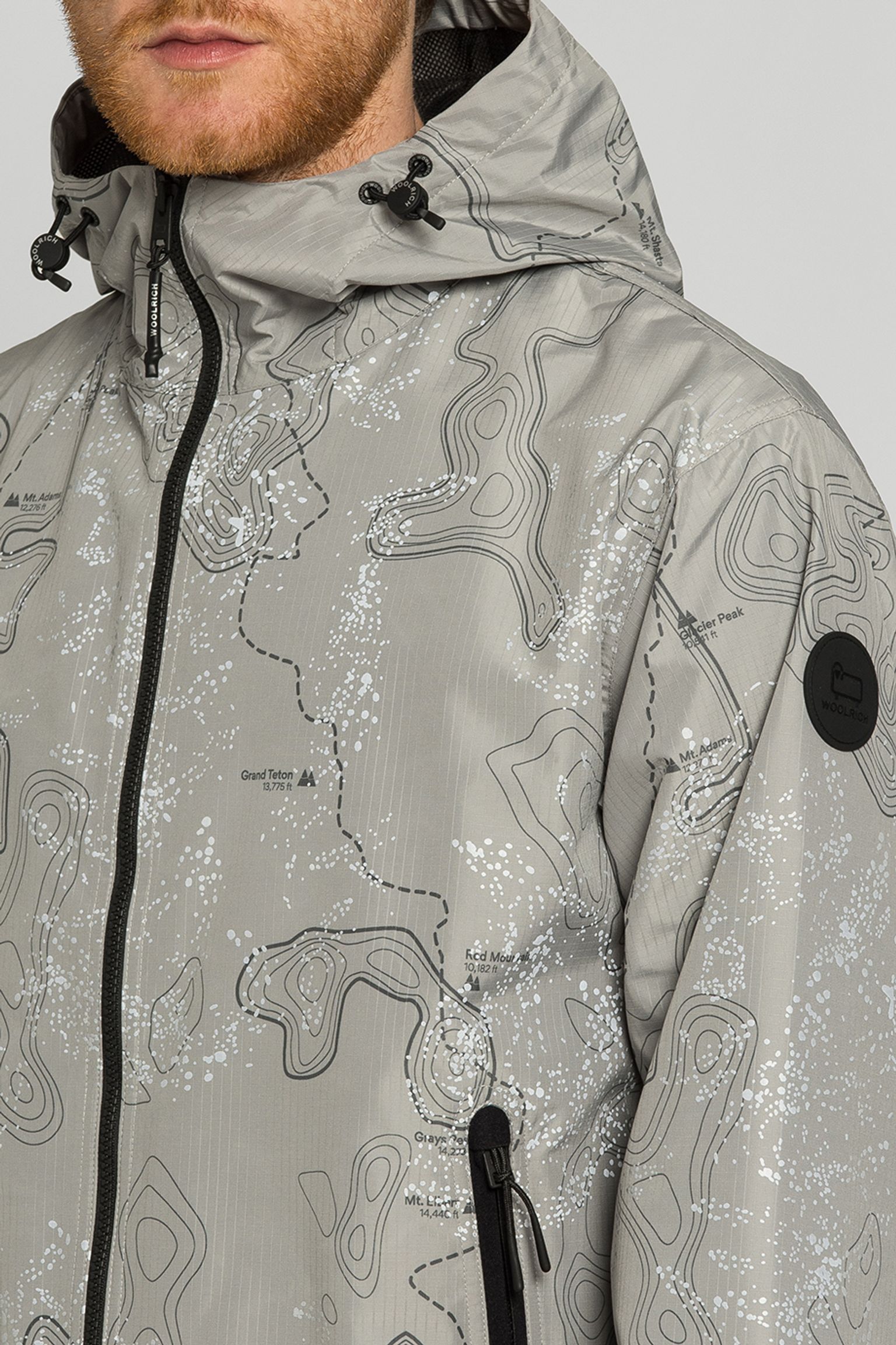 Широкий выбор Куртка Woolrich TRAIL PRINTED JACKET