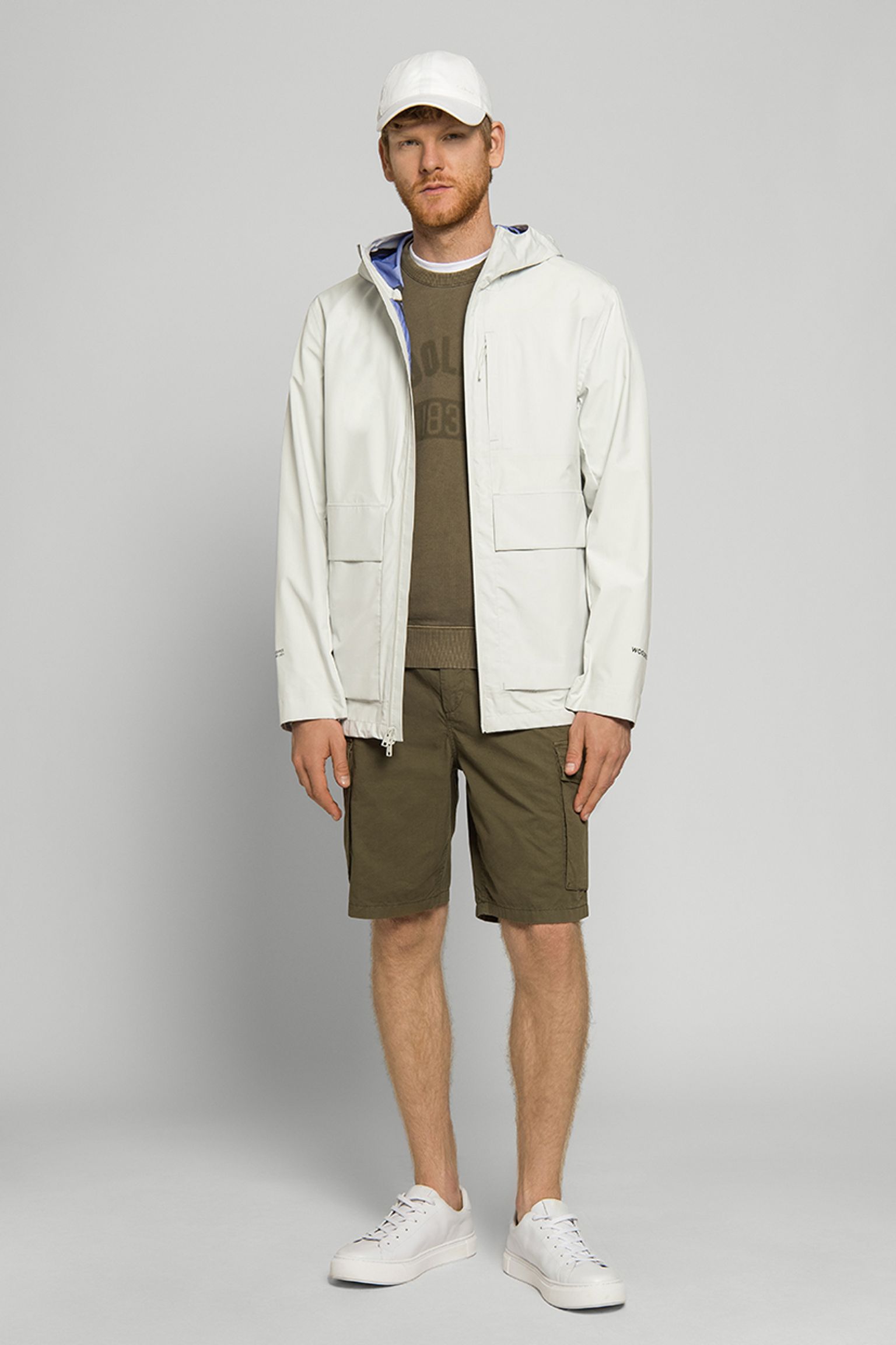 Шорты Woolrich GABARDINE CARGO SHORT