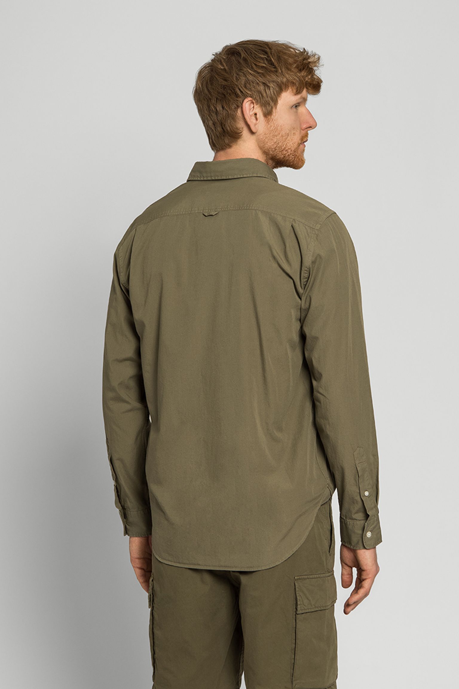 Сорочка Woolrich GARMENT DYED POPLIN SHIRT з доставкою