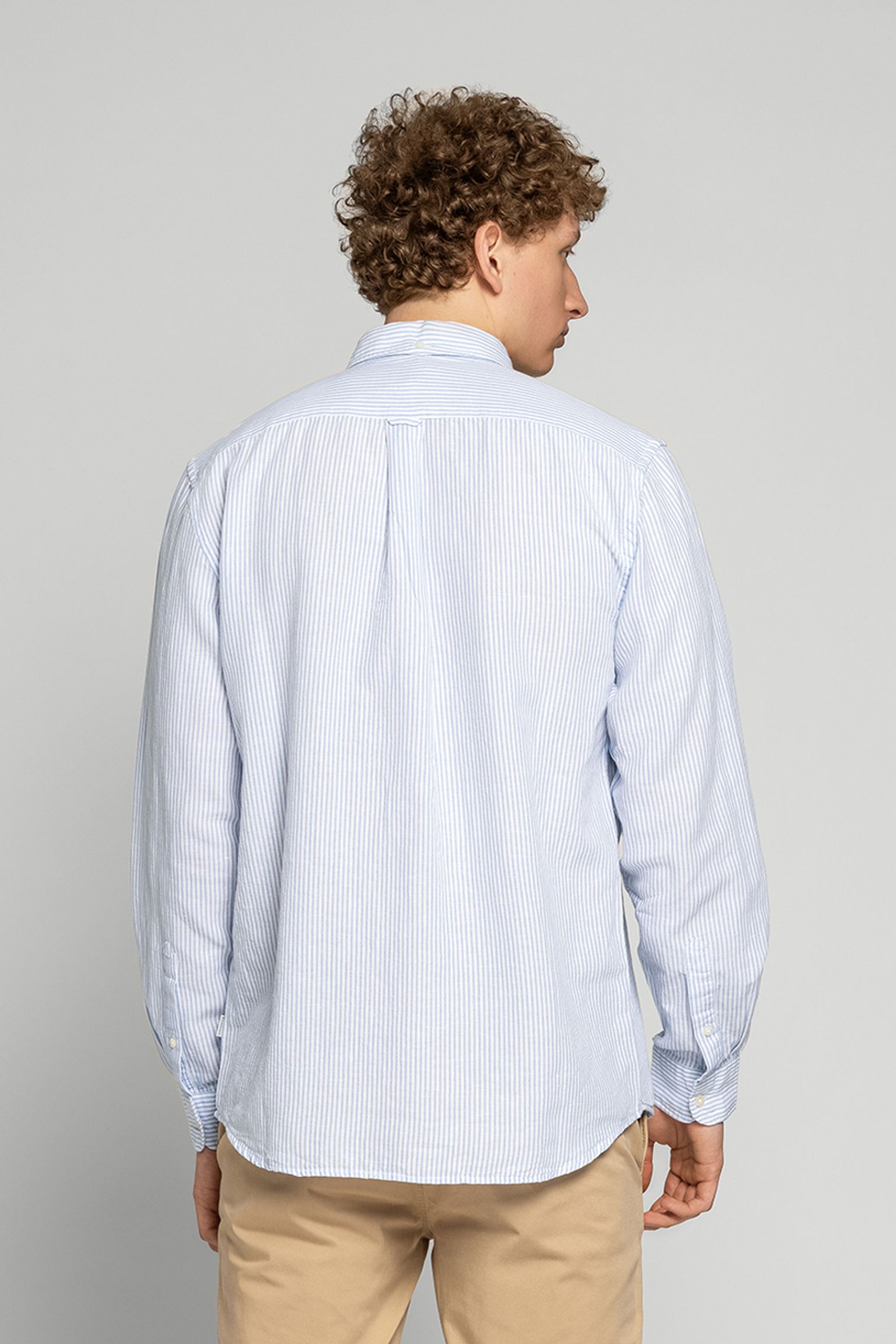 Стильные Рубашка Woolrich BOTTON DOWN LINEN SHIRT
