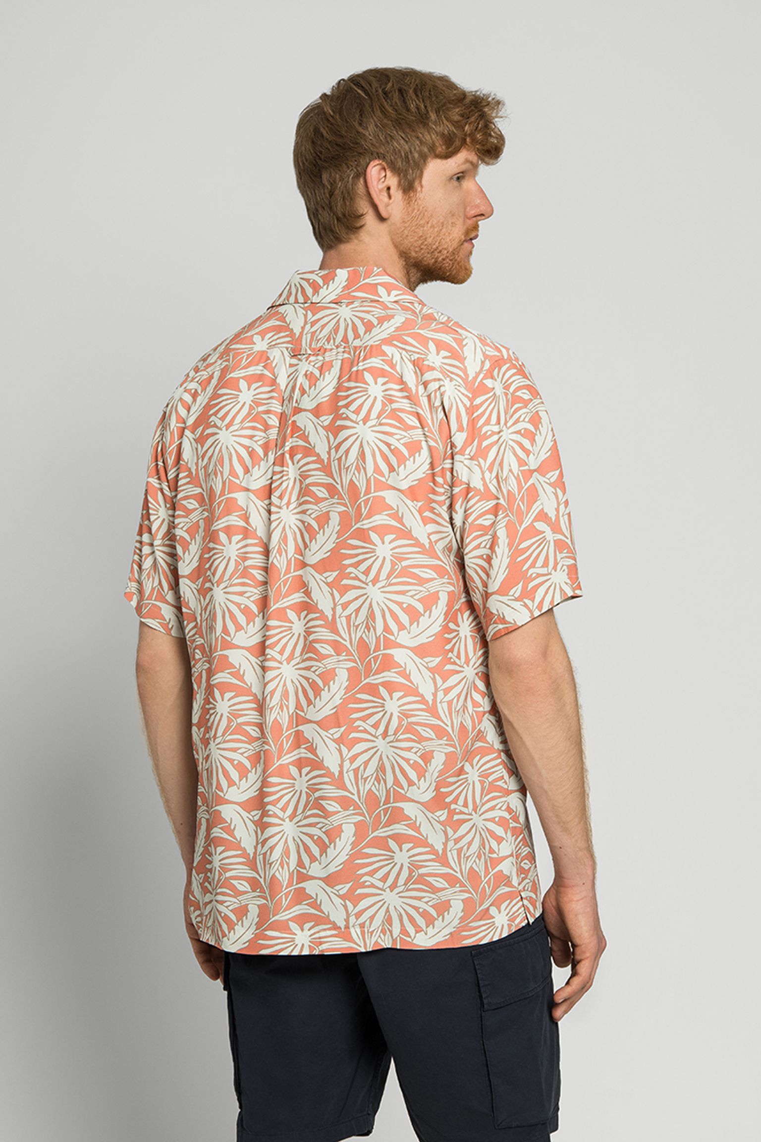 Рубашка TROPICAL PRINT BOWLING SHIRT