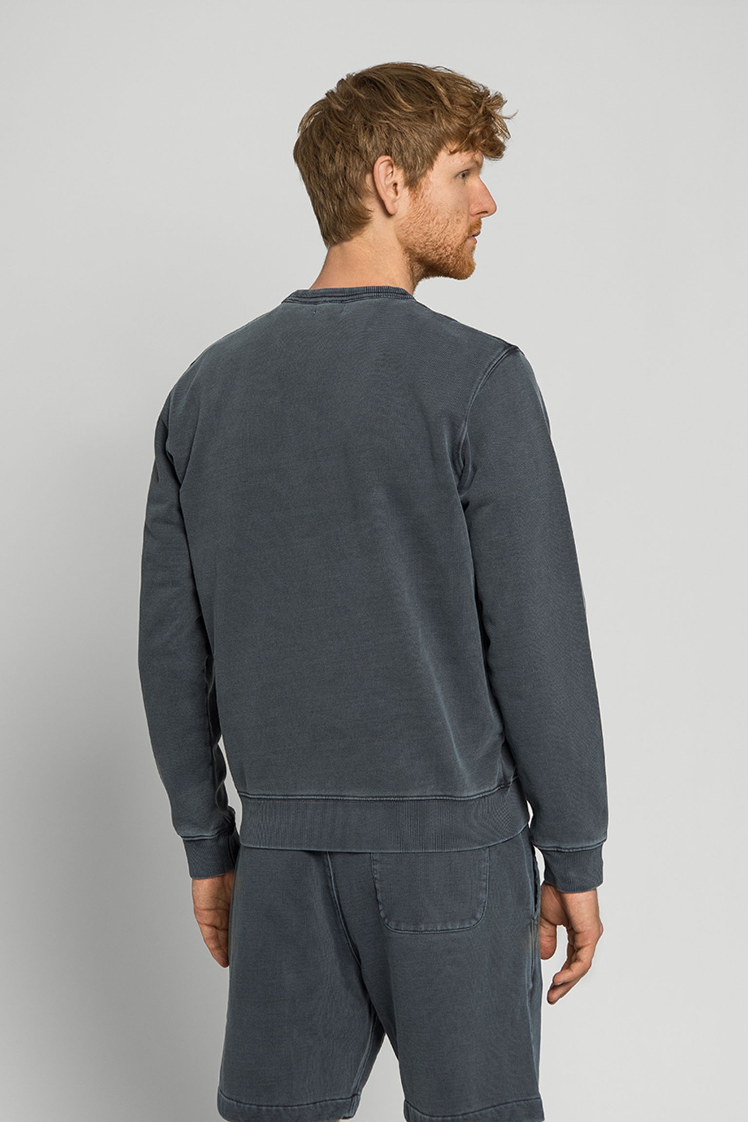 Стильні Світшот Woolrich GARMENT DYED LOGO CREWNECK