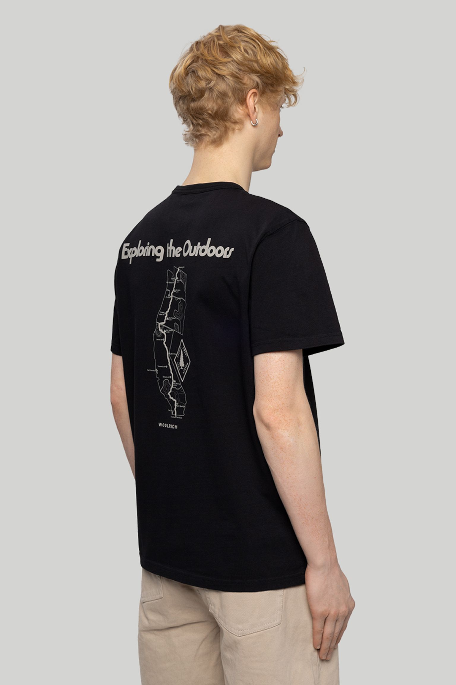 Стильні Футболка Woolrich TRAIL T-SHIRT