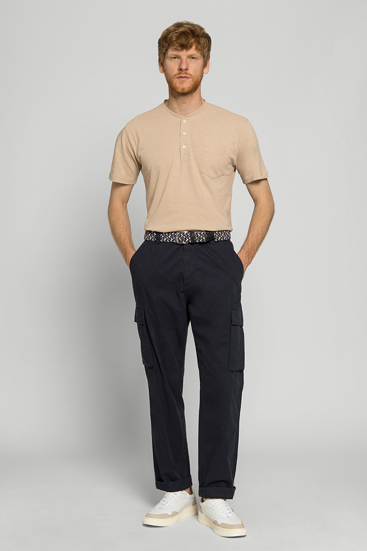 Футболка Woolrich HENLEY T-SHIRT с доставкой