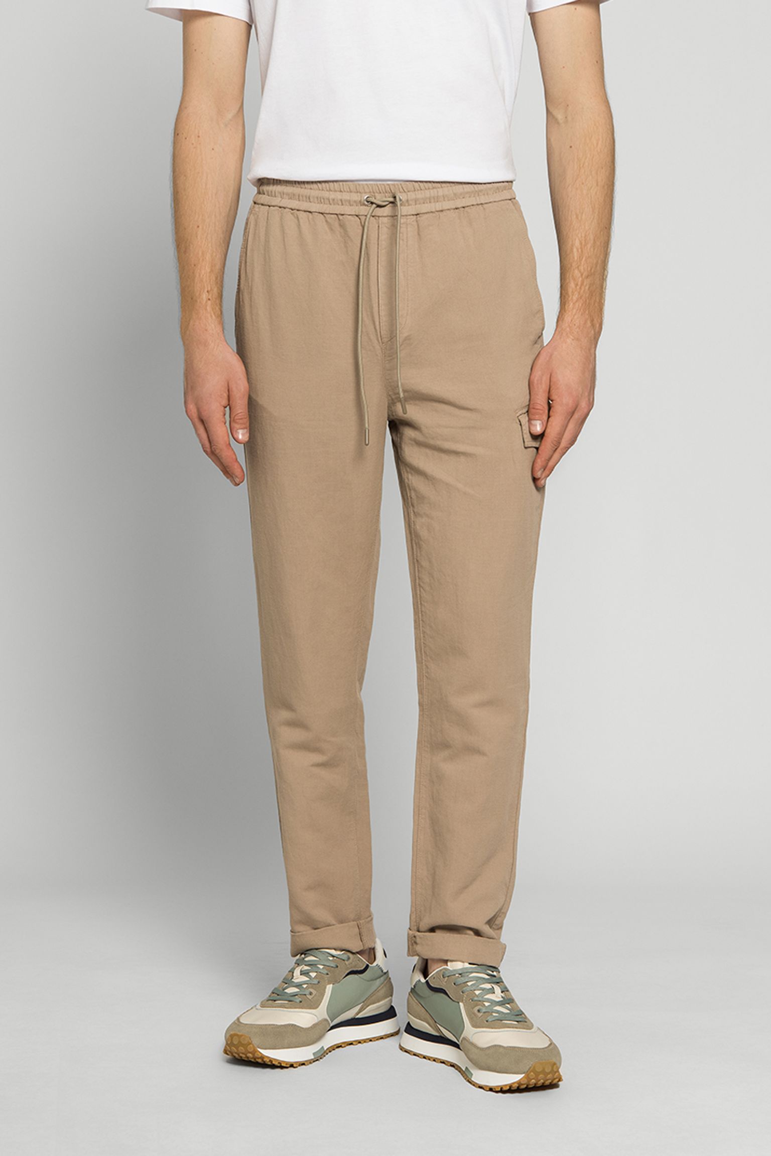 Брюки COTTON LINEN PANT