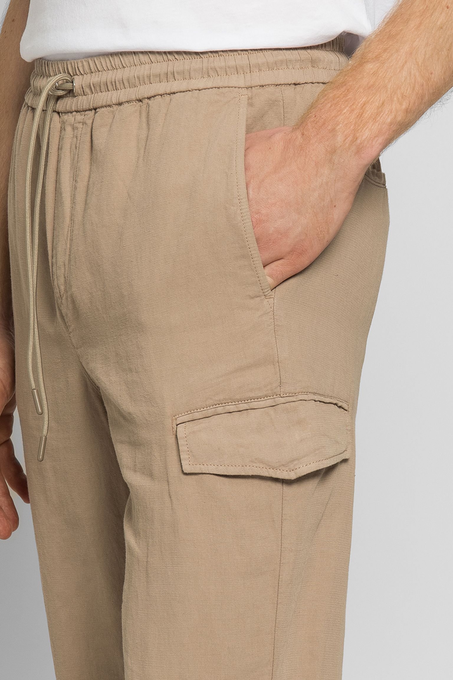 Брюки COTTON LINEN PANT