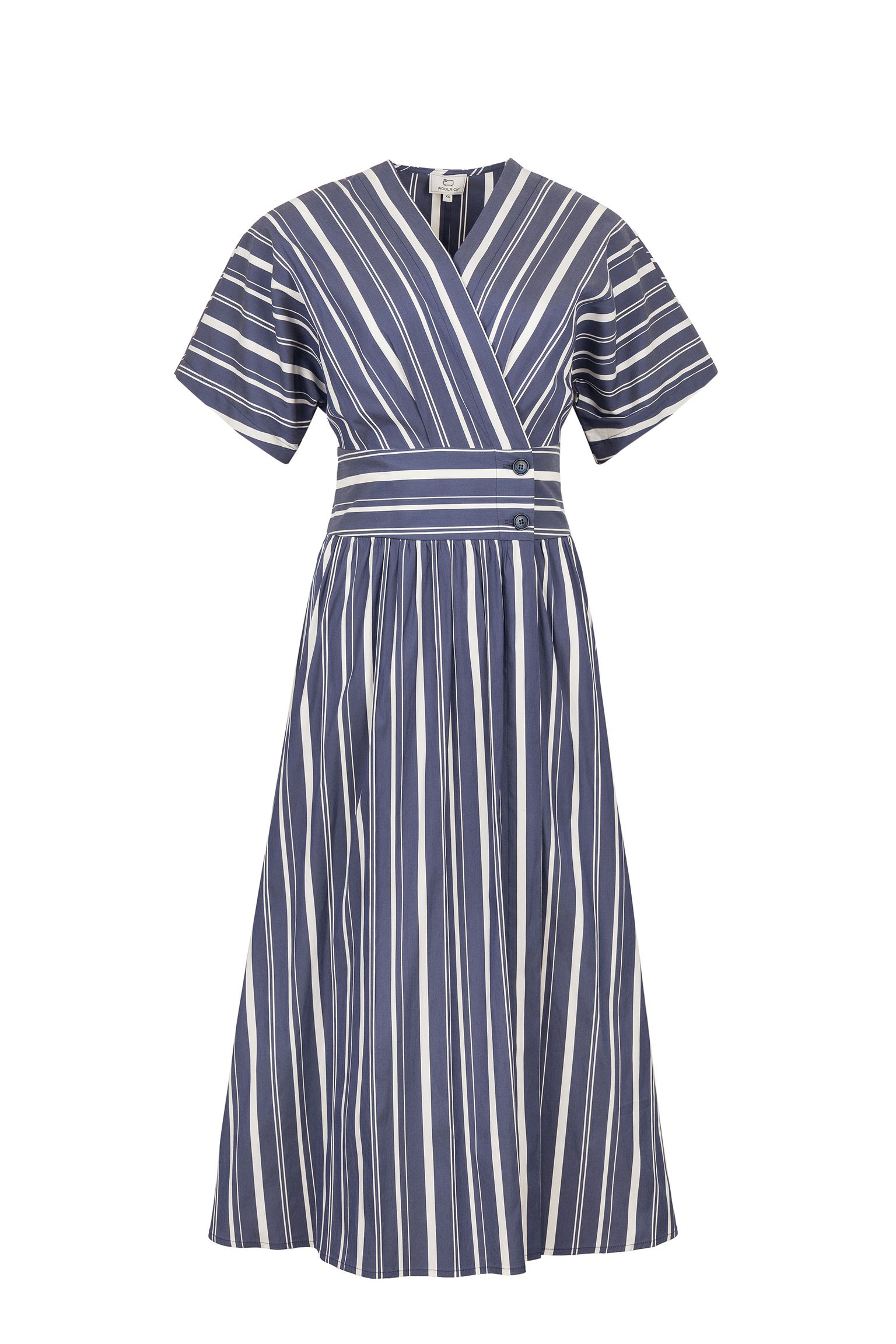 Платье STRIPED POPLIN LONG DRESS купить