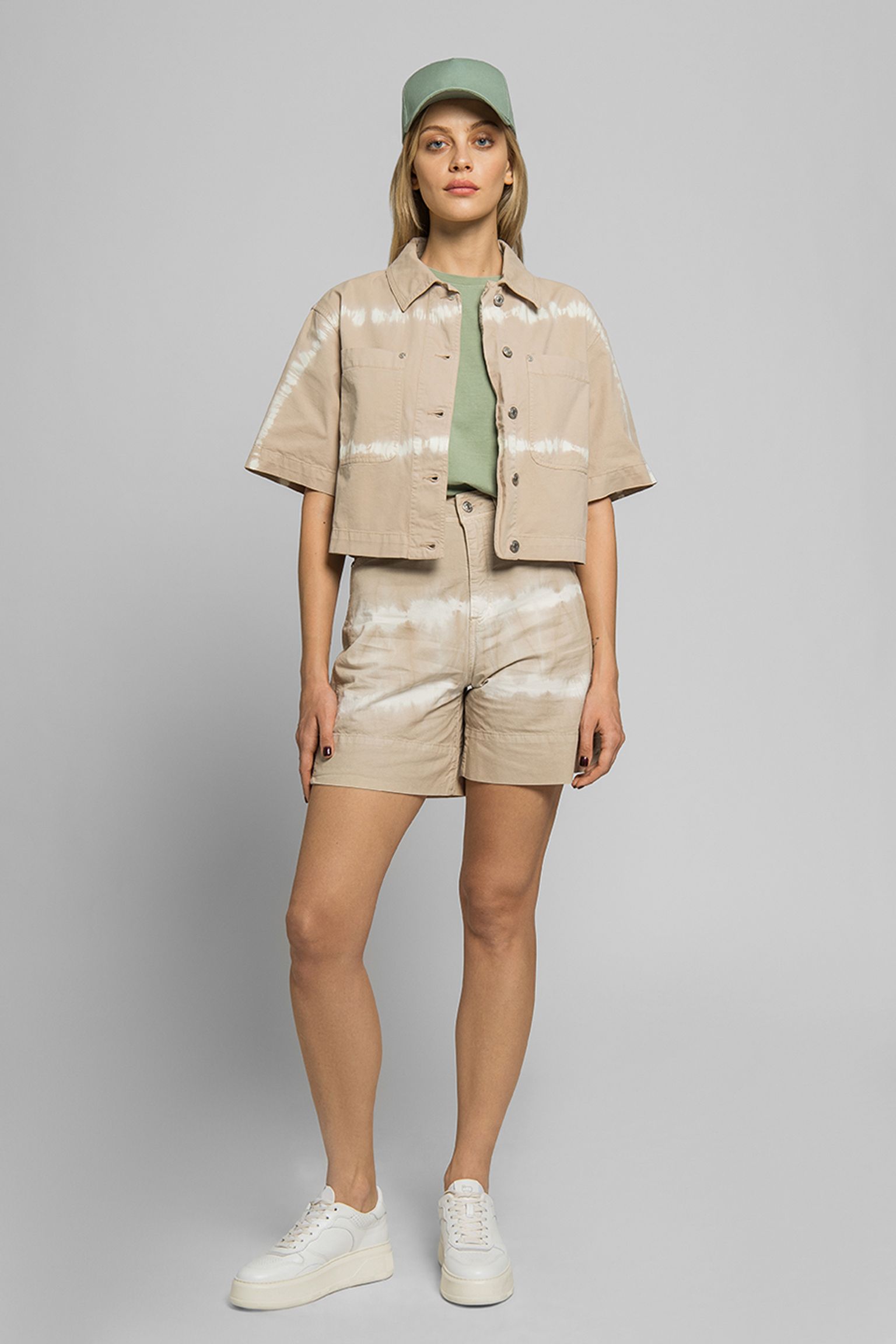 Рубашка COTTON TWILL TIE DYE OVERSHIRT купить в Украине