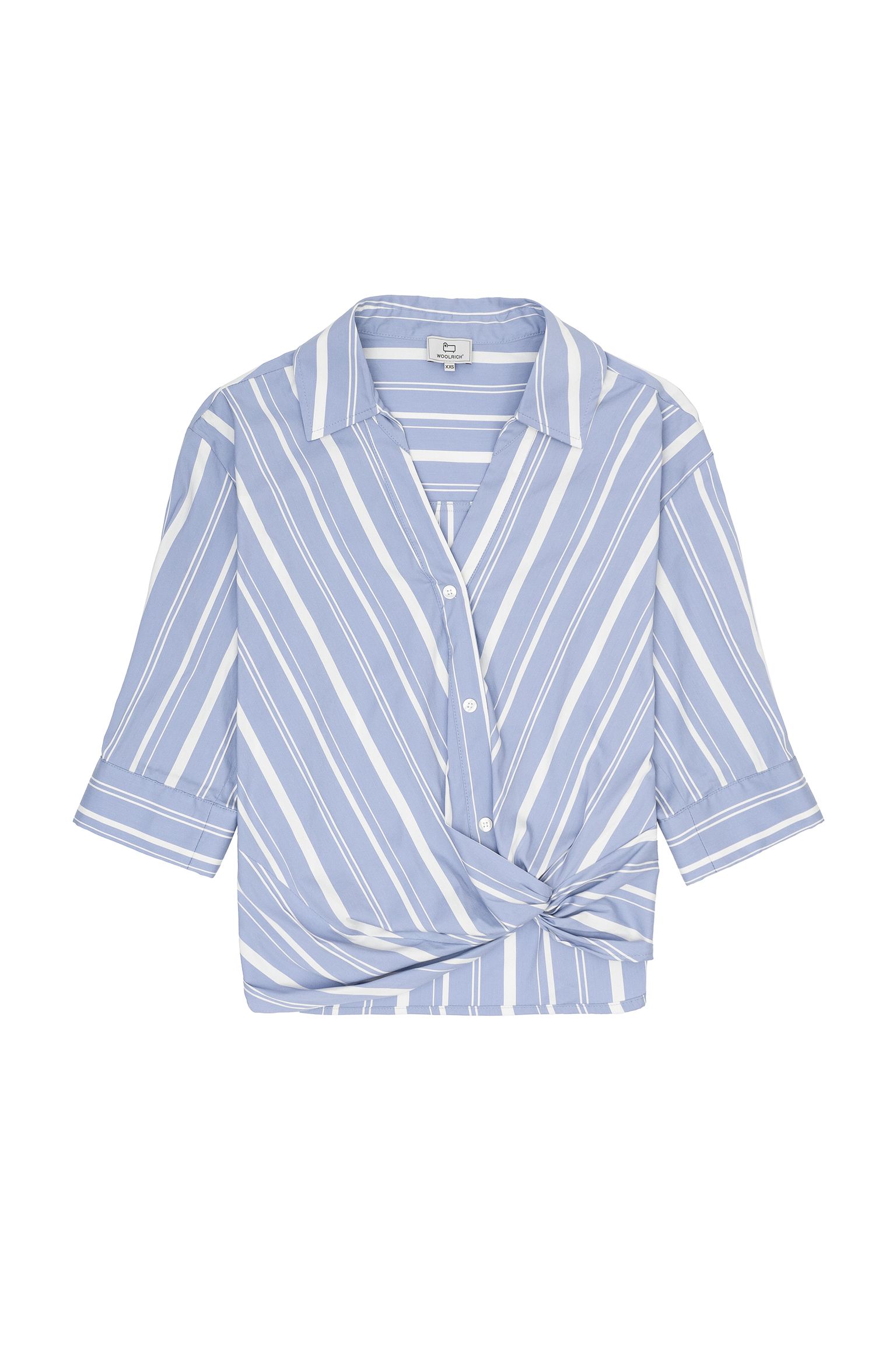 Блуза Woolrich STRIPE POPLIN BLOUSE купити