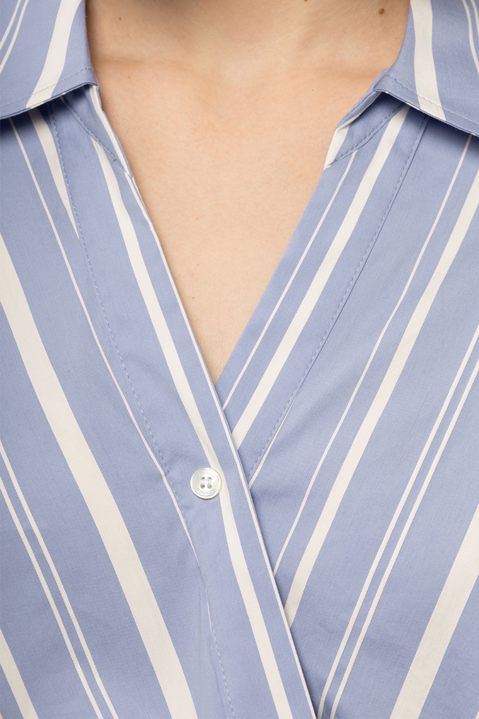 Блуза STRIPE POPLIN BLOUSE