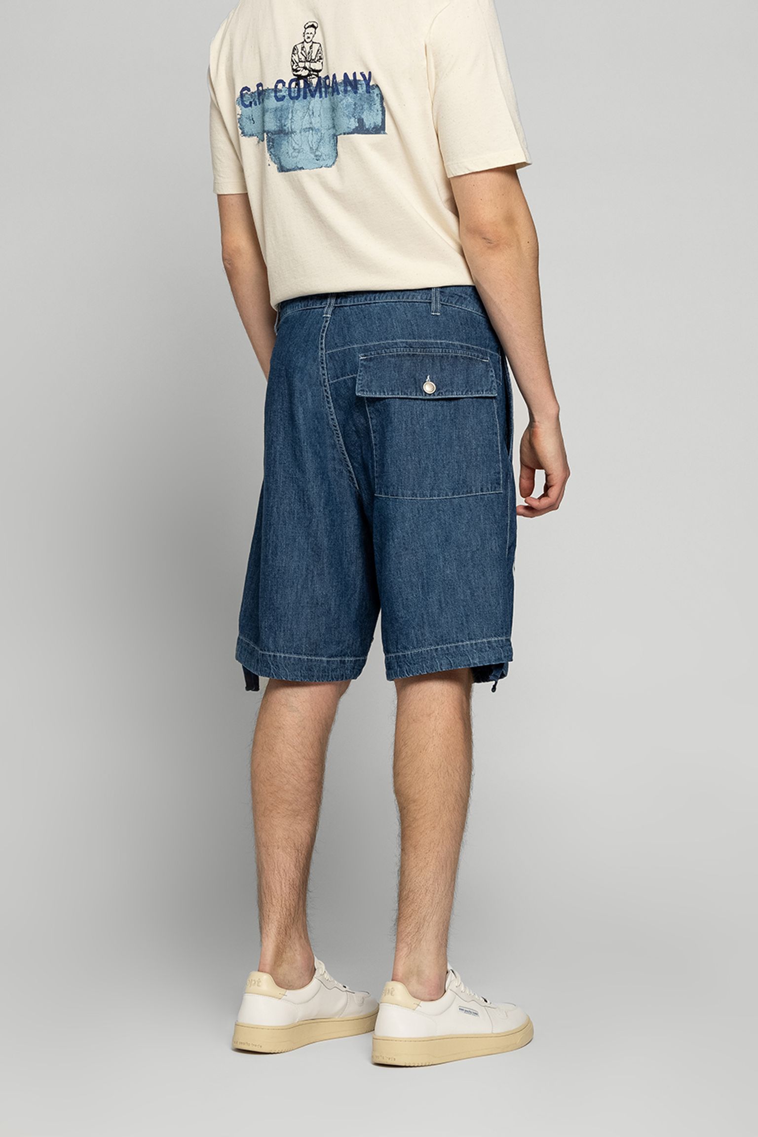 Шорты C.P. Company BLU UTILITY SHORTS с доставкой