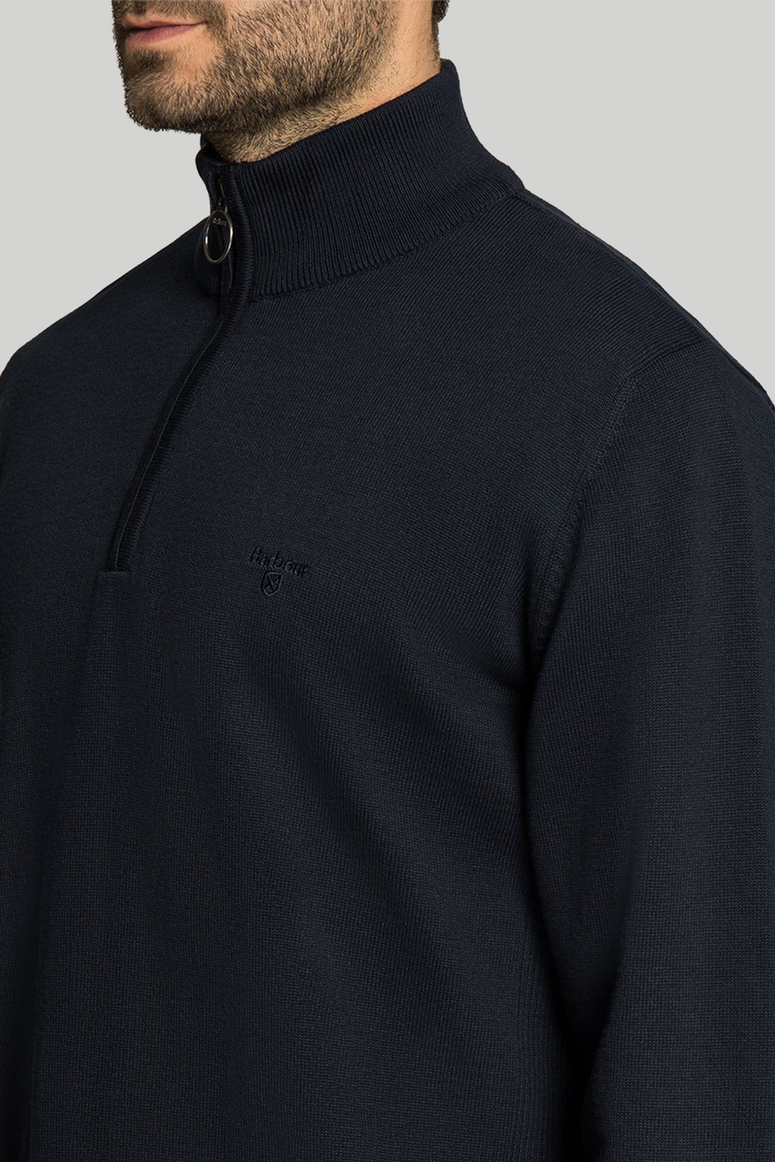 Свитер COTTON HALF ZIP