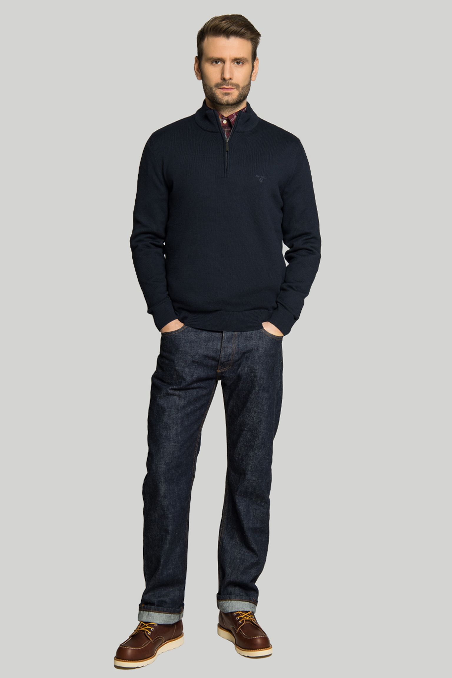 Свитер BARBOUR COTTON HALF ZIP