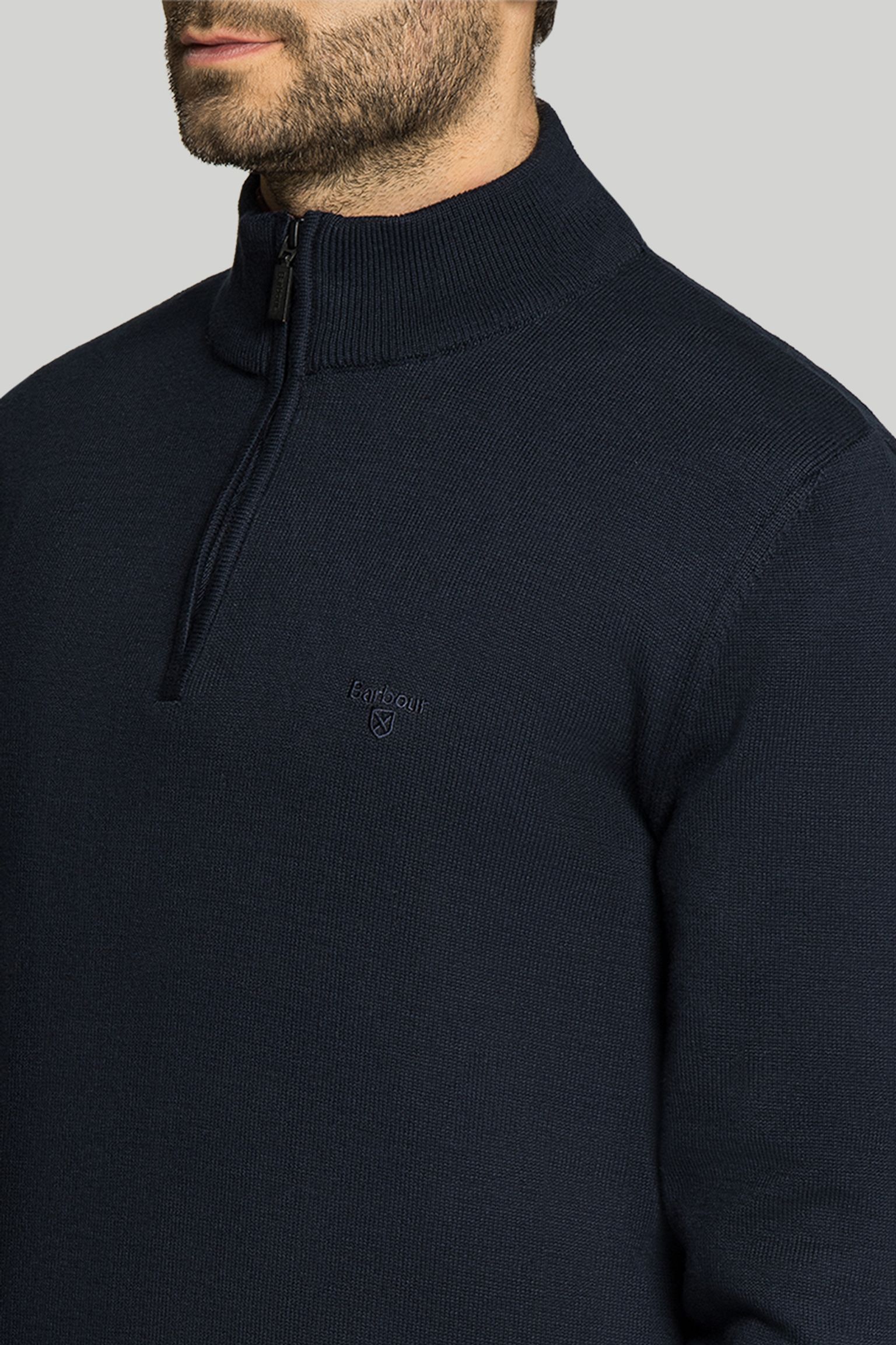 Свитер BARBOUR COTTON HALF ZIP