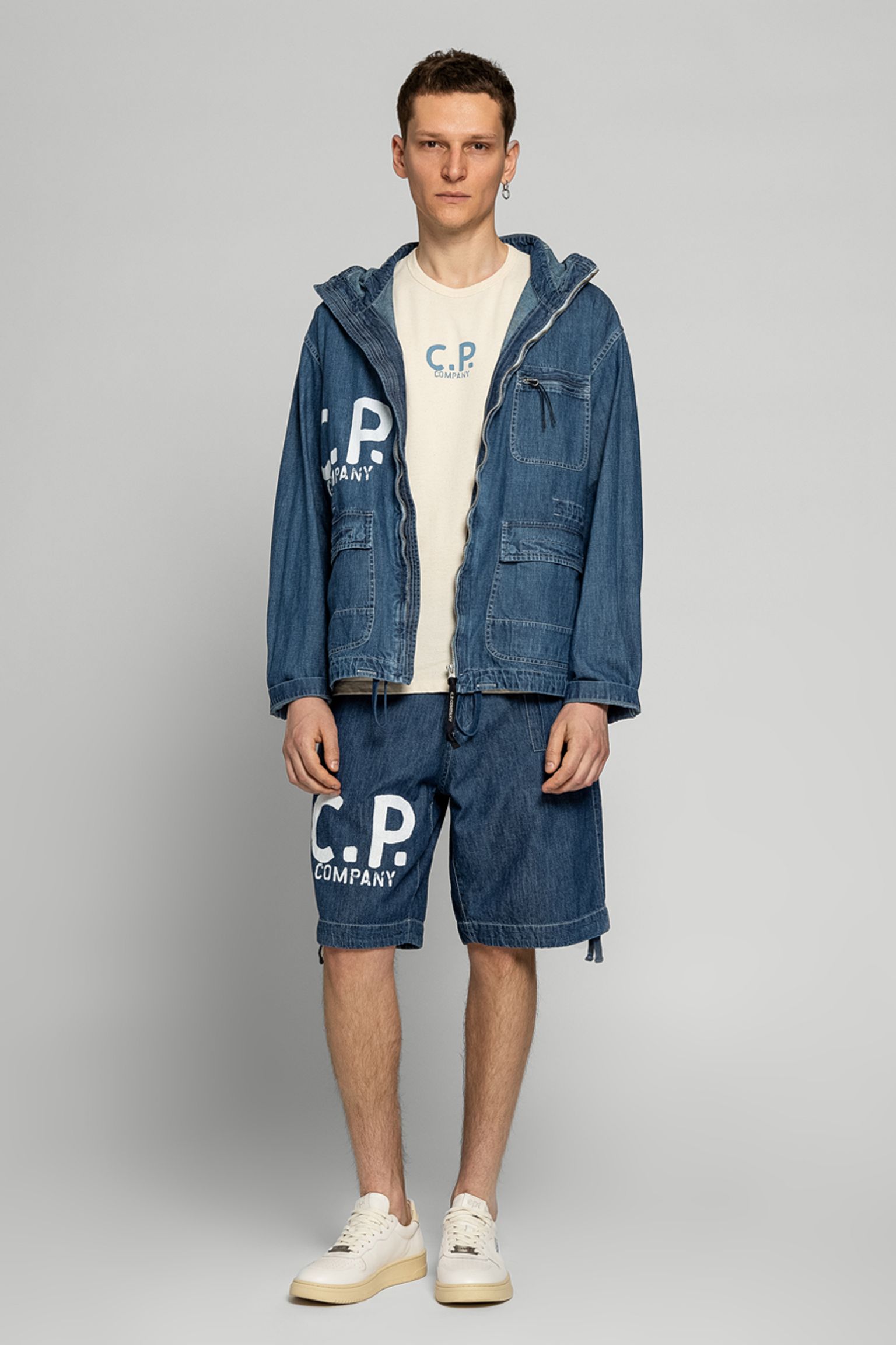 Куртка C.P. Company BLU GOGGLE JACKET с доставкой