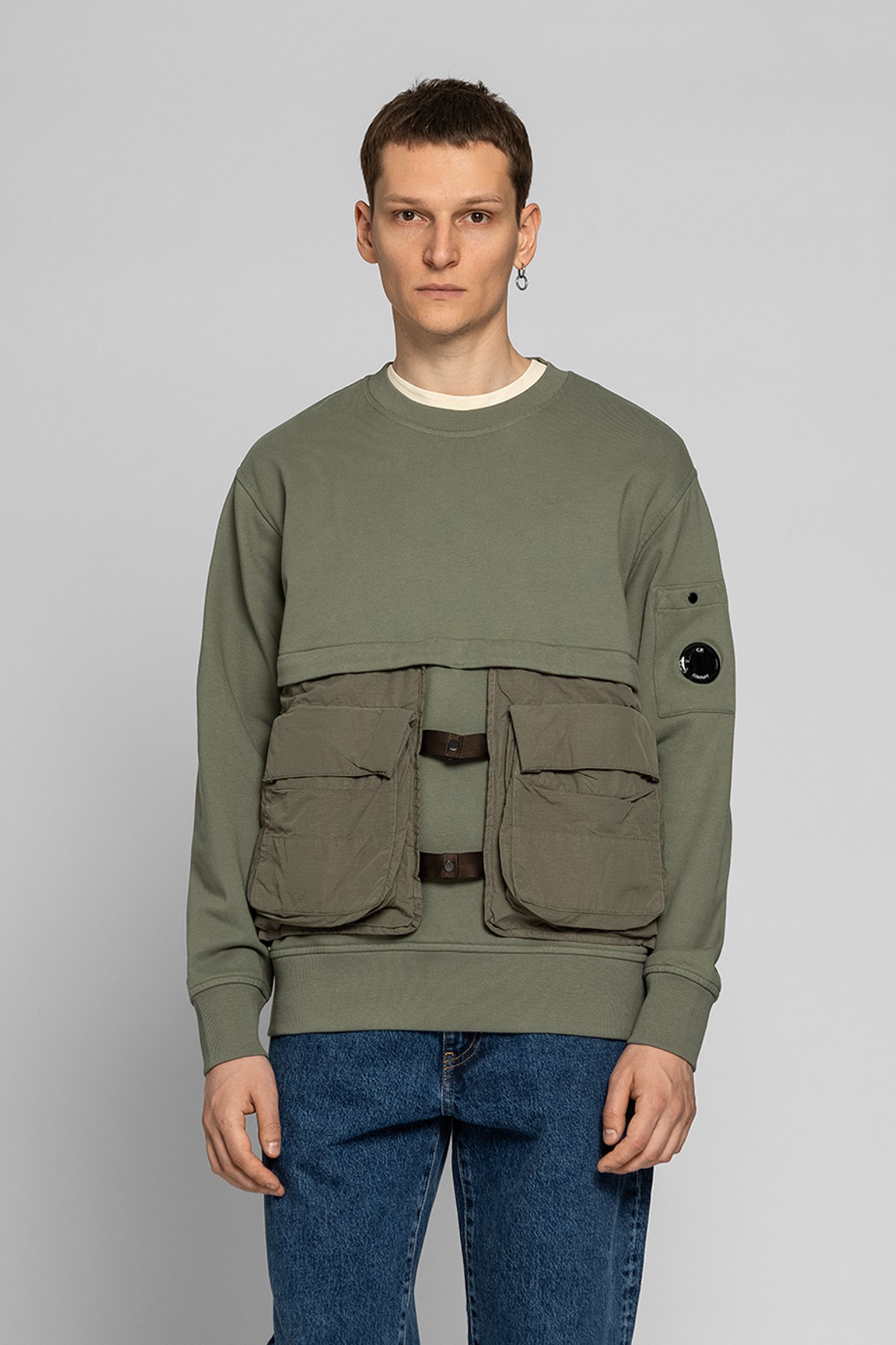 Свитшот FLEECE DETACHABLE SWEATSHIRT