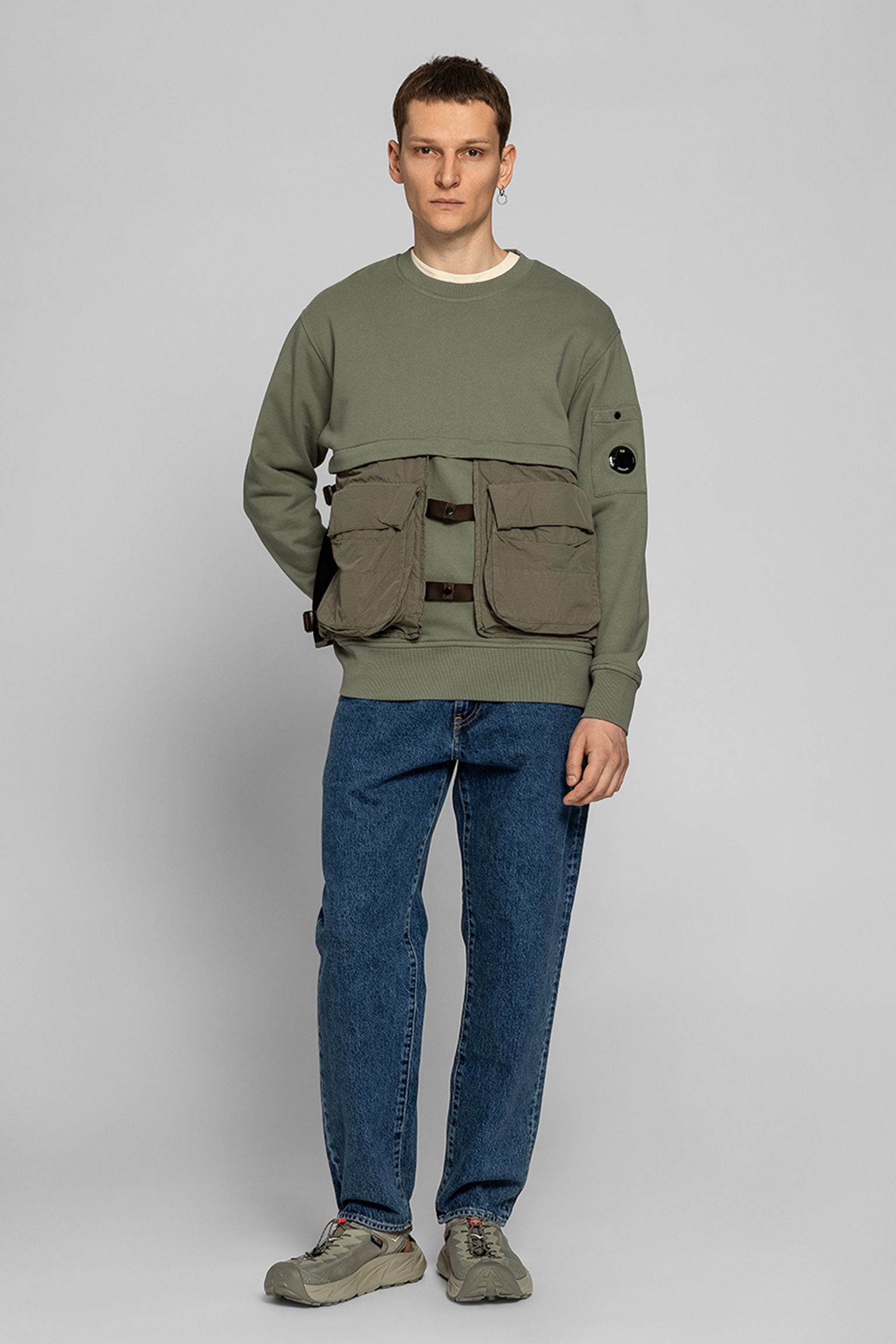 Світшот FLEECE DETACHABLE SWEATSHIRT з доставкою