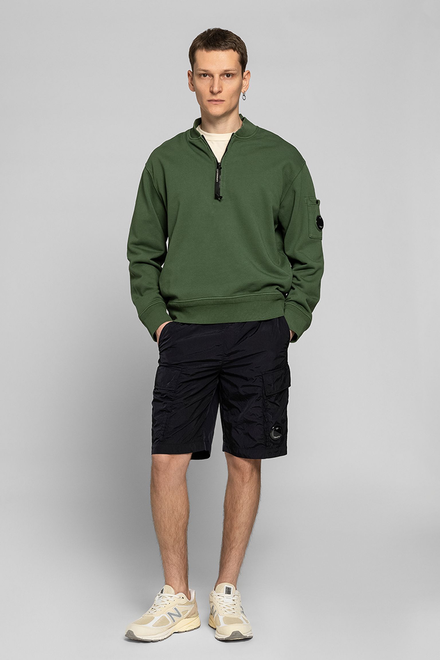 Світшот COTTON FLEECE ZIPPED SWEATSHIRT