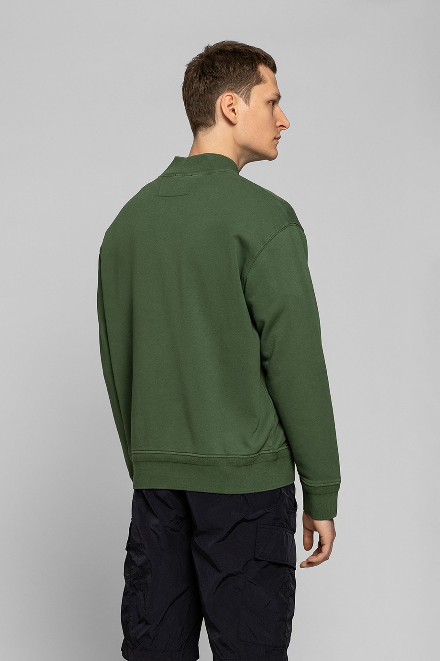 Світшот COTTON FLEECE ZIPPED SWEATSHIRT