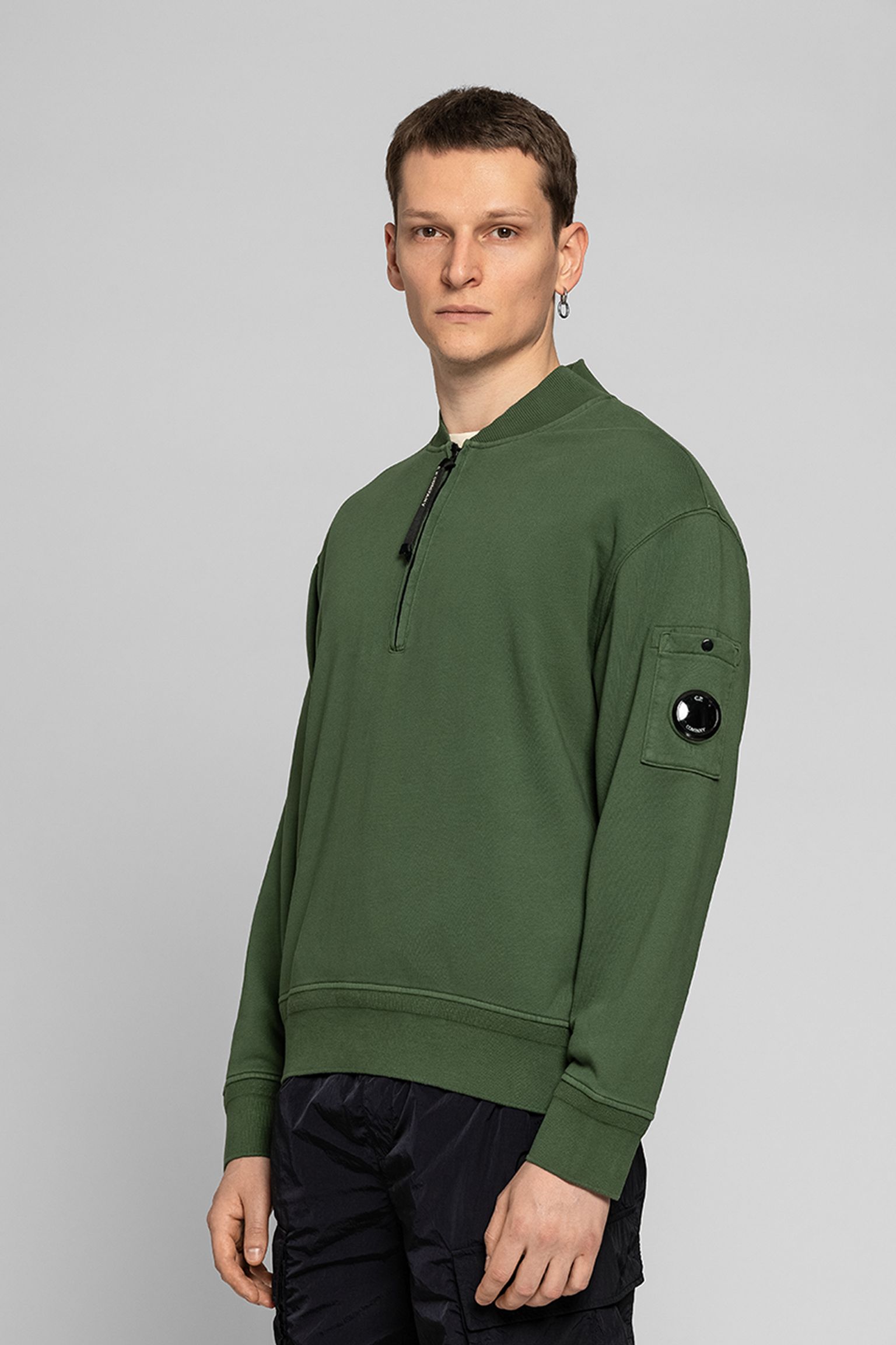 Світшот COTTON FLEECE ZIPPED SWEATSHIRT