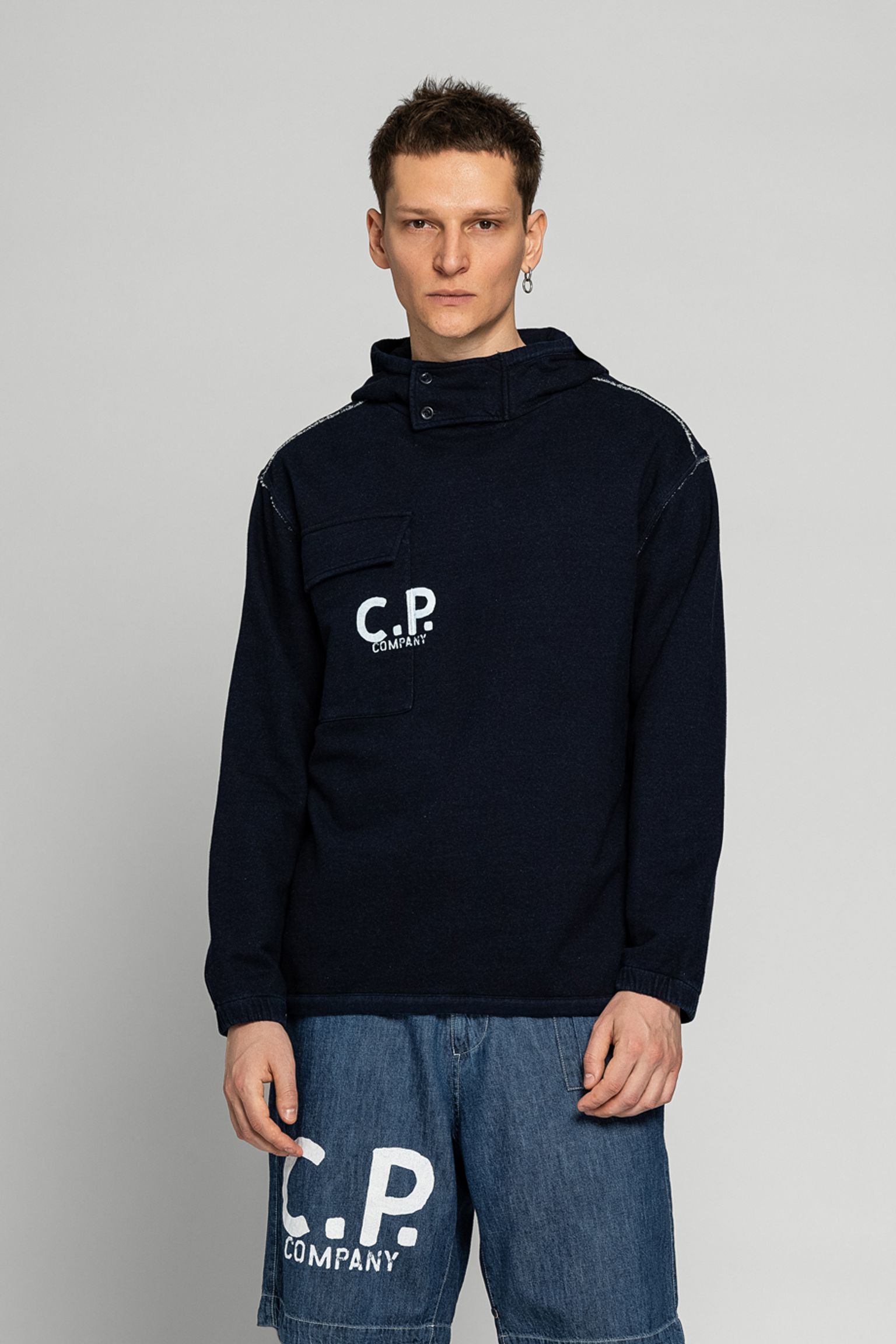 Худи INDIGO FLEECE HOODIE купить в Украине