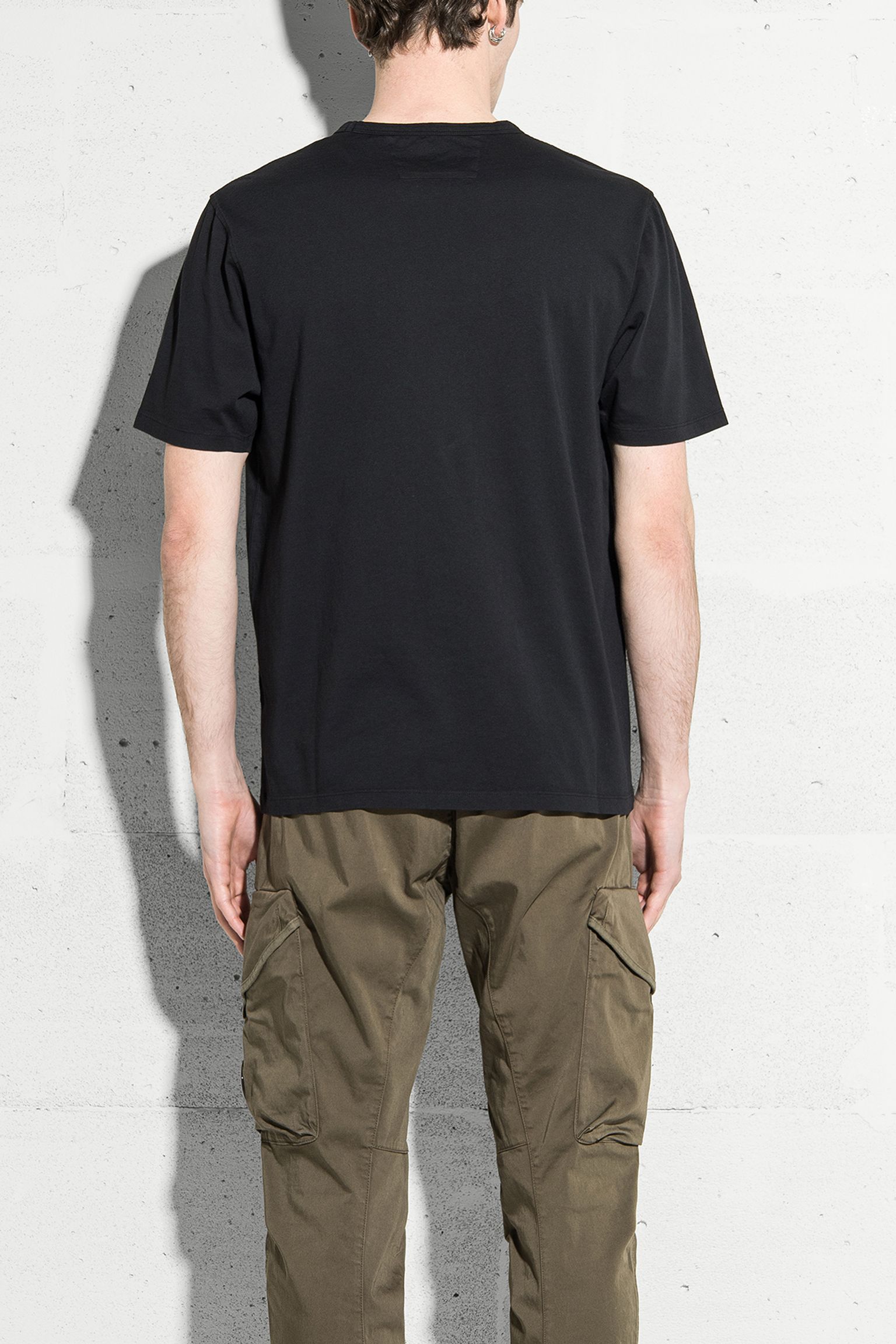 Стильні Футболка C.P. Company 24/1 JERSEY LOGO T-SHIRT