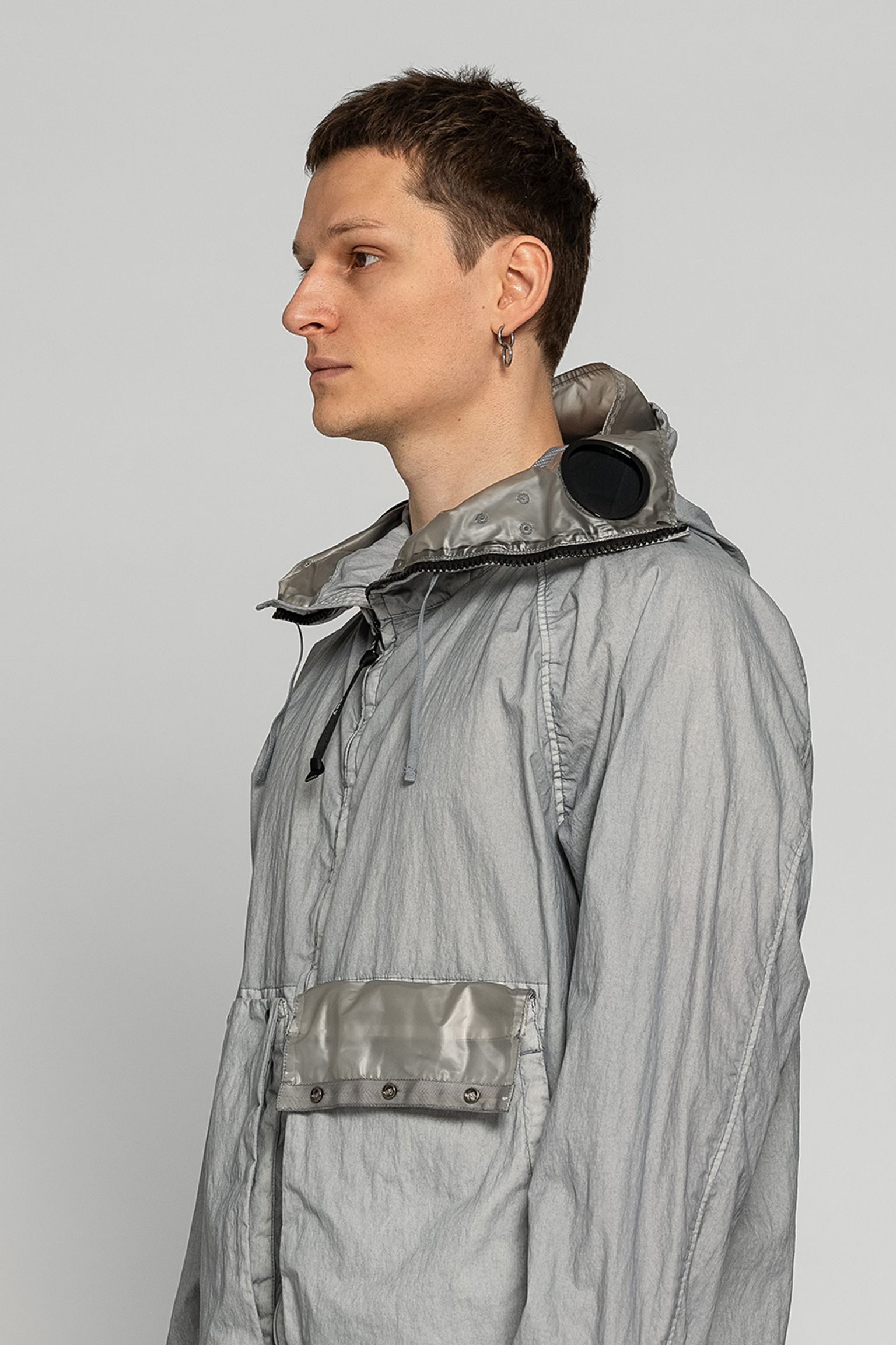 Широкий выбор Куртка C.P. Company 50 FILI GUM MIXED ZIPPED GOGGLE JACKET
