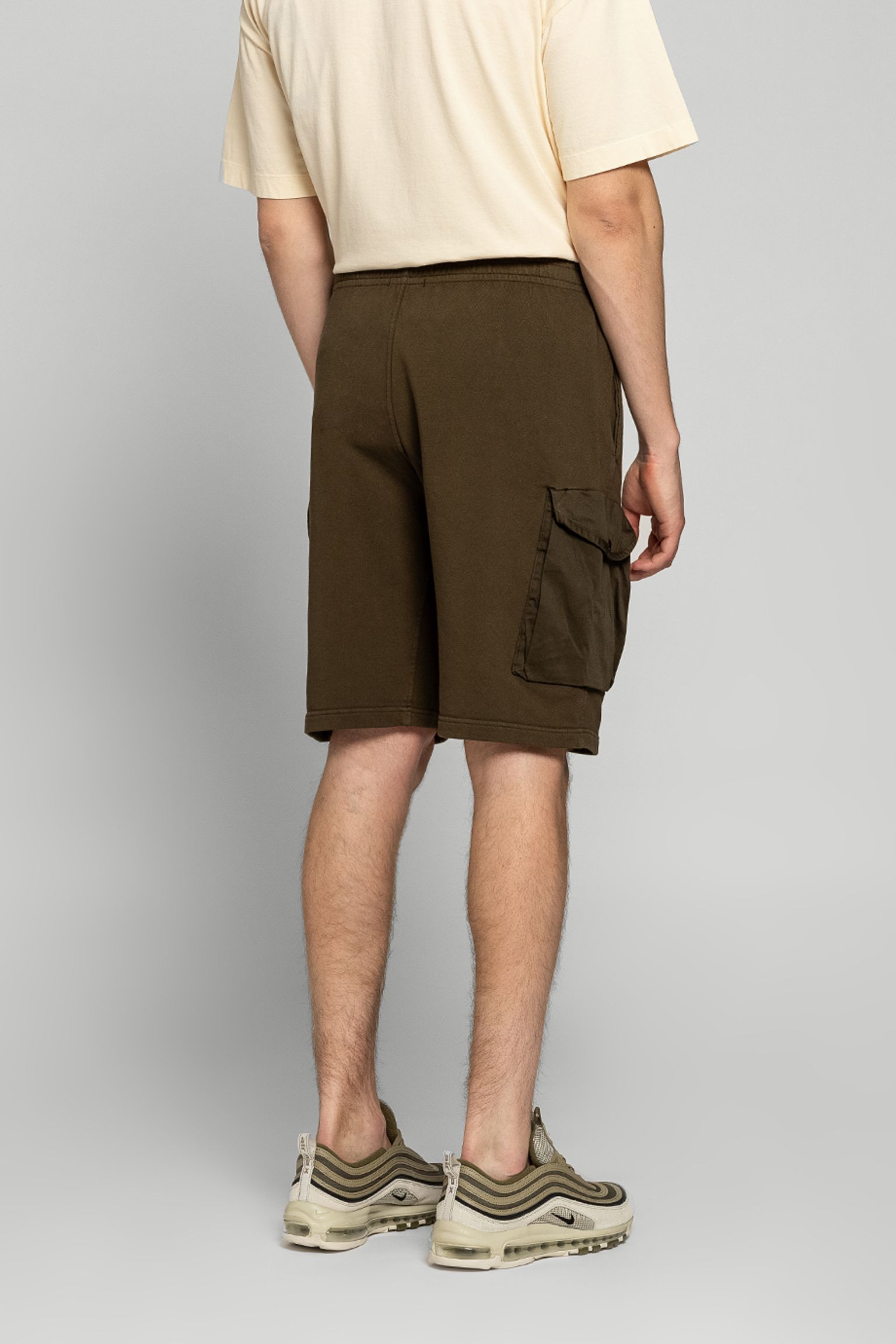 Шорты C.P. Company COTTON FLEECE CARGO SHORTS