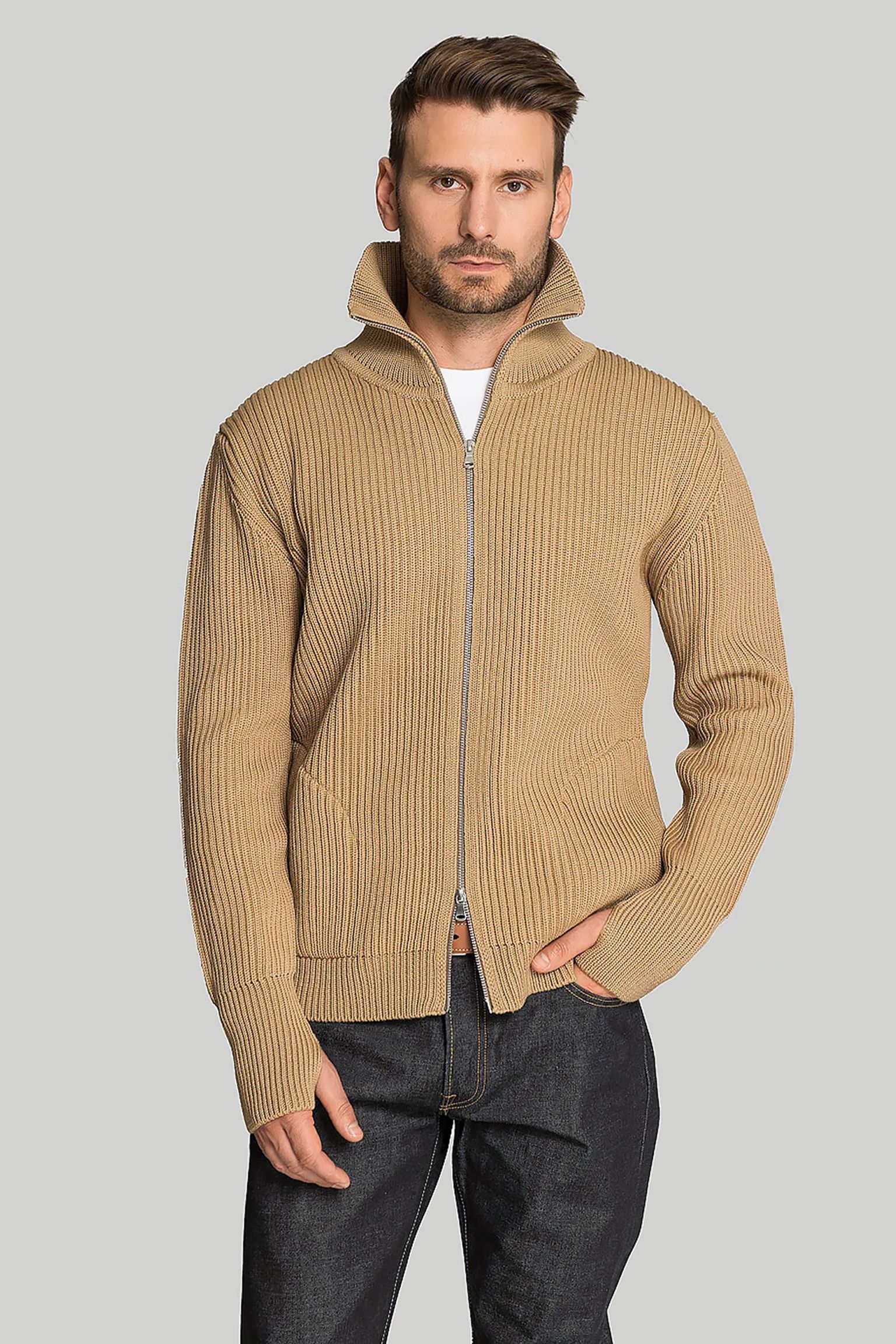 Кардиган NAVY FULL-ZIP POCKETS купить в Украине