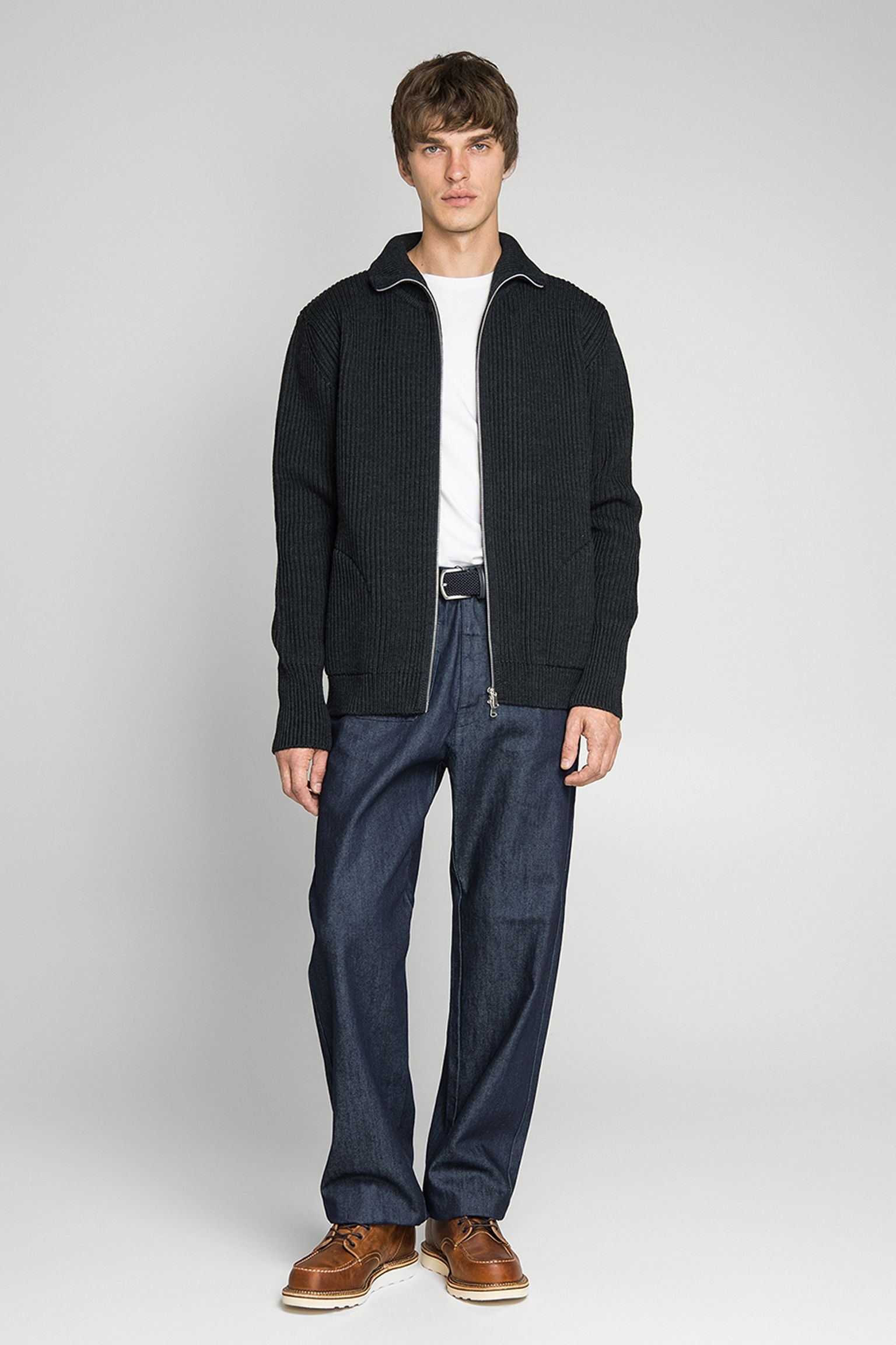 Кардиган NAVY FULL-ZIP POCKETS с доставкой