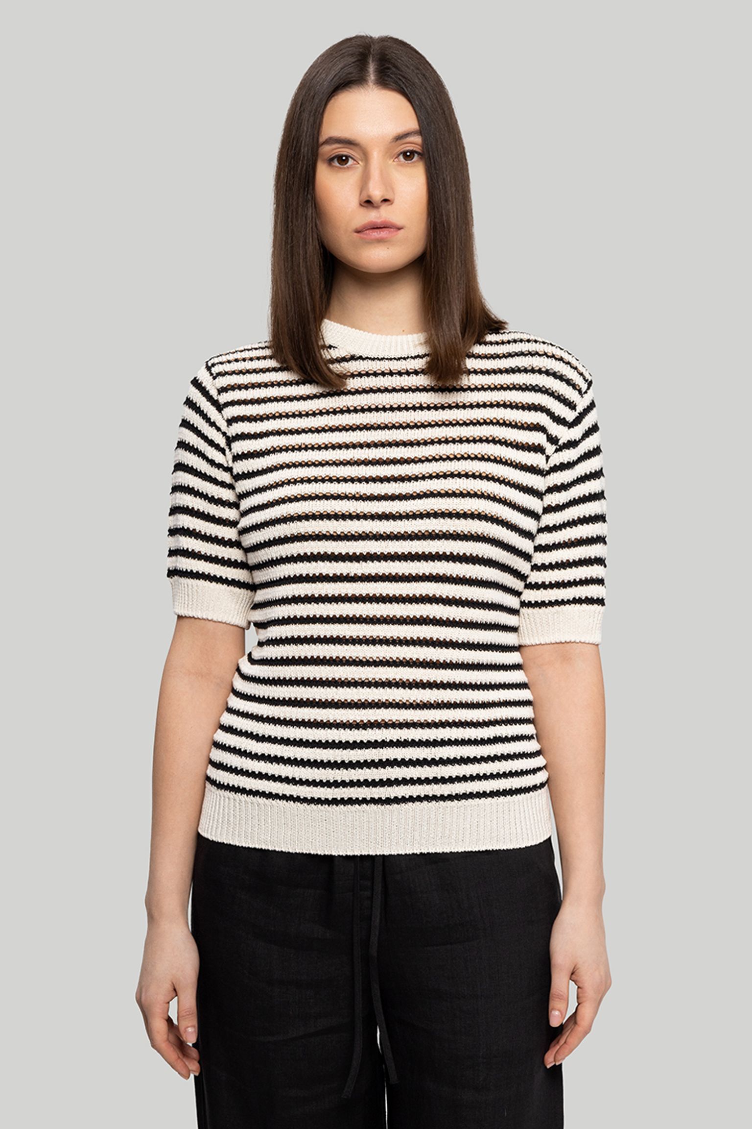 Светр   SUSTAINABLE PAPER STRIPE SWEATER купити в Україні