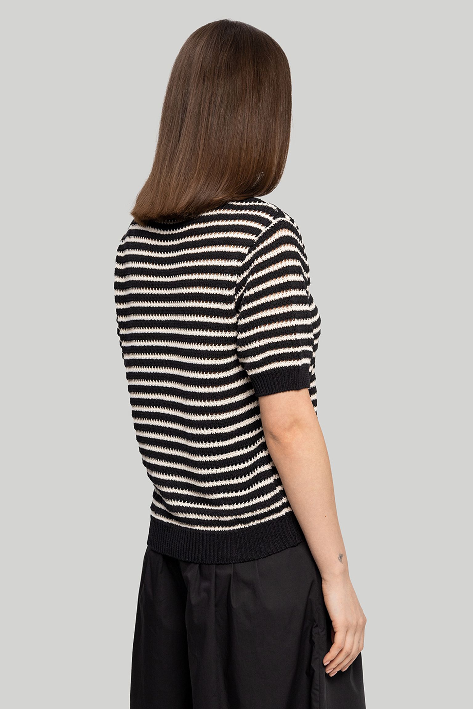 Светр   SUSTAINABLE PAPER STRIPE SWEATER